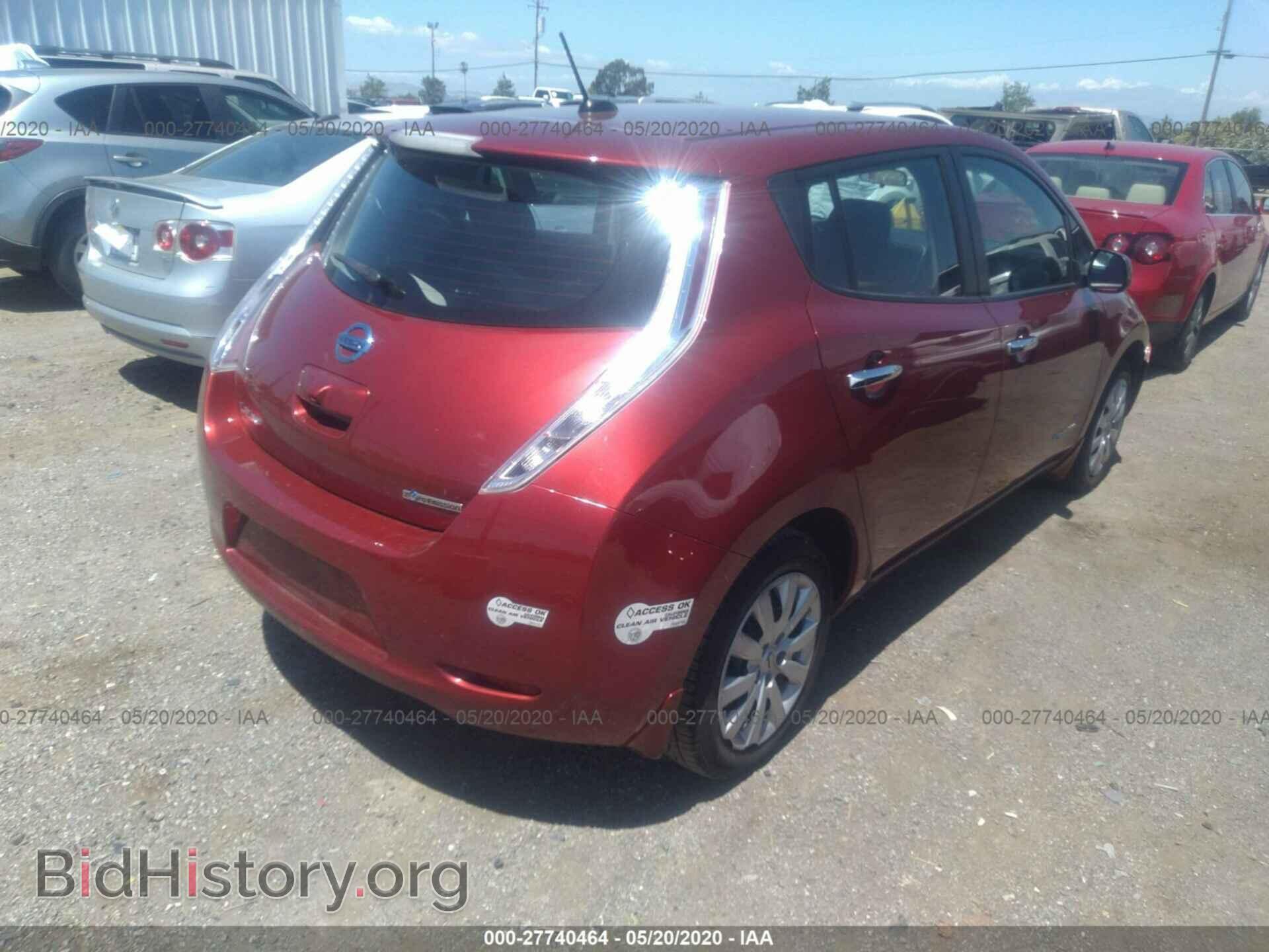 2015 NISSAN LEAF - VIN: 1N4AZ0CP4FC302374 - Фото 4