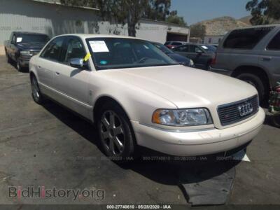 2001 Audi S8 Quattro, white — VIN , IAAI