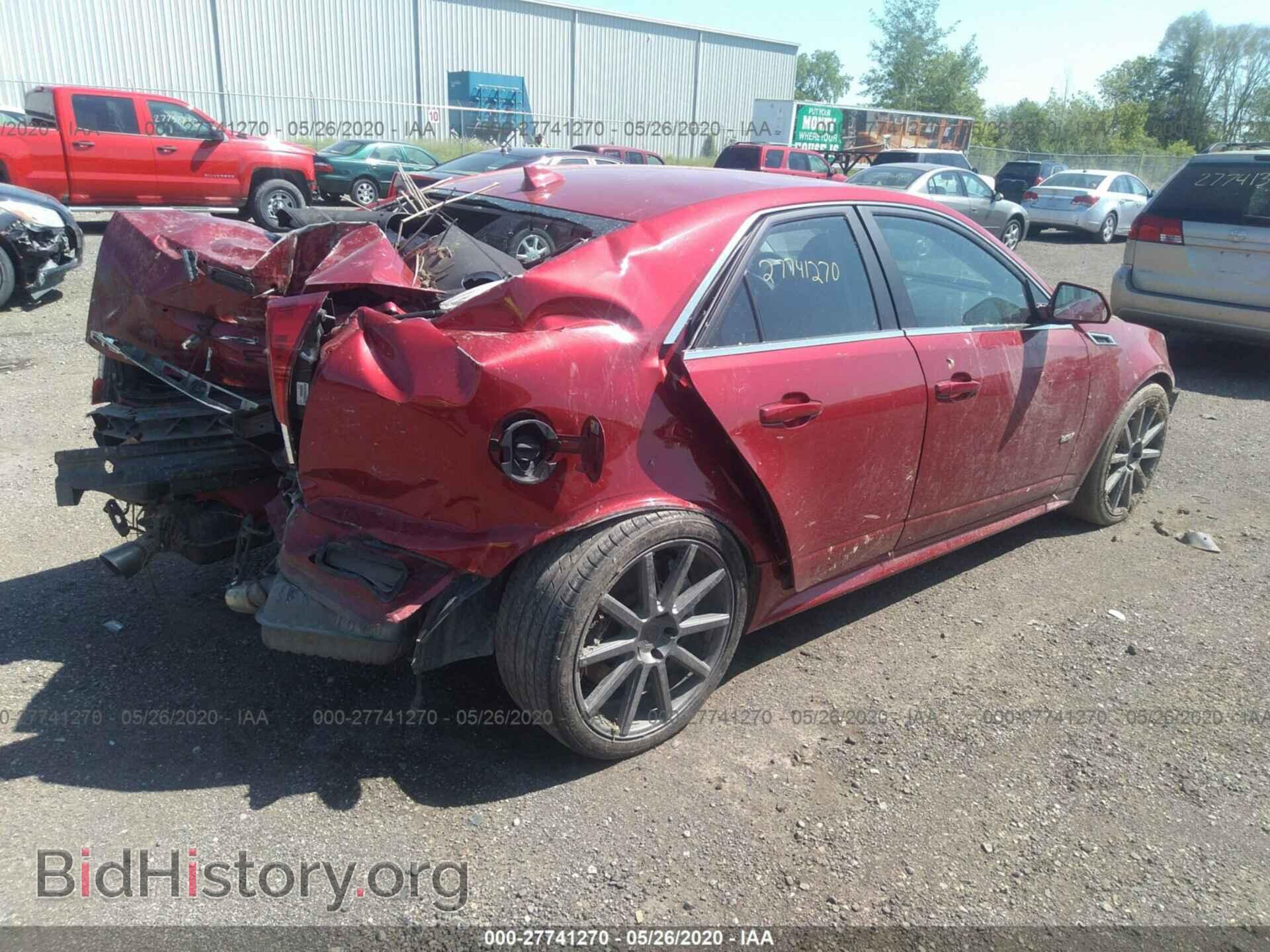 2012 CADILLAC CTS-V - VIN: 1G6DV5EP4C0118503 - Фото 4