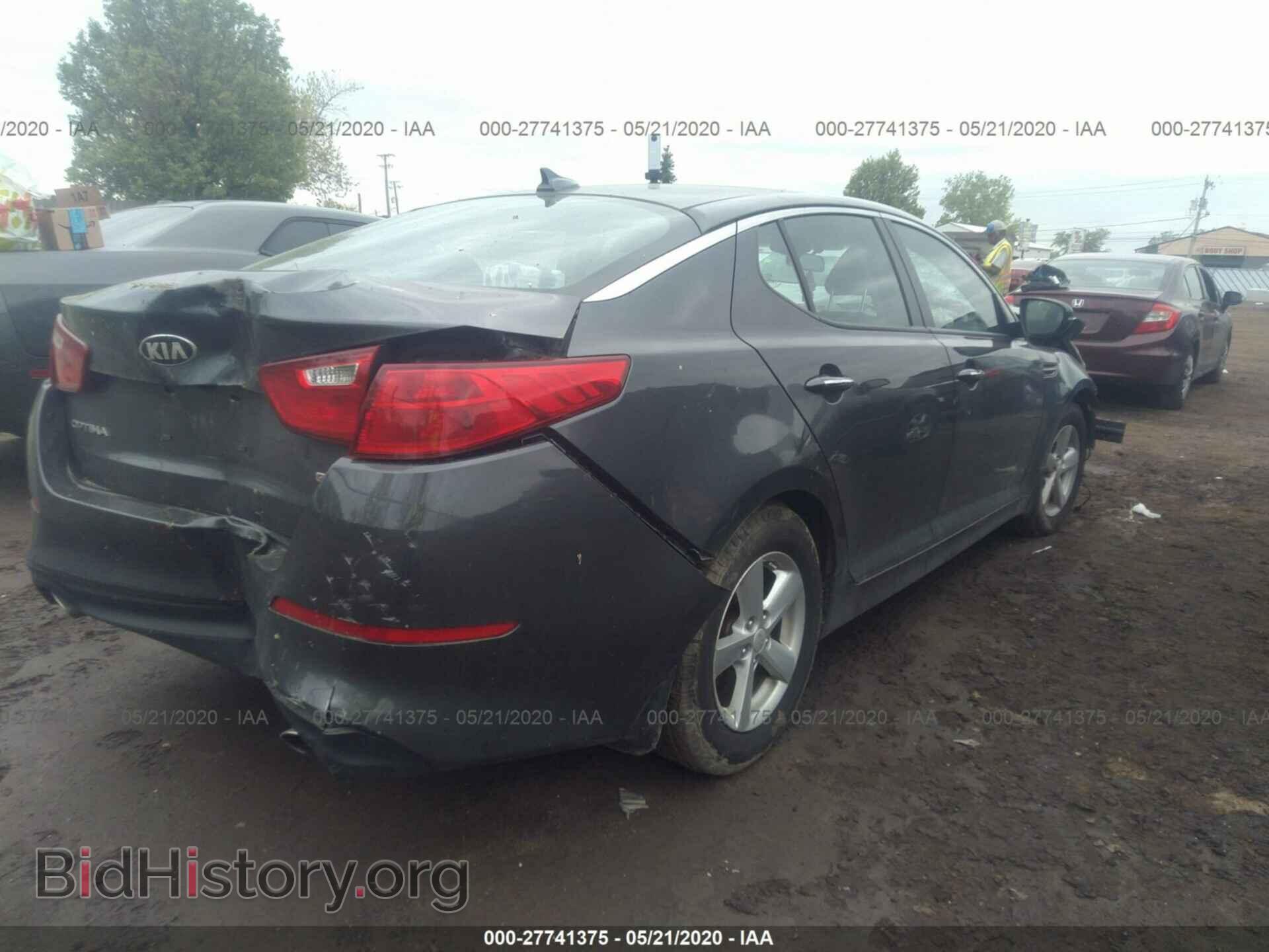 2015 KIA OPTIMA - VIN: KNAGM4A71F5631015 - Photo 4