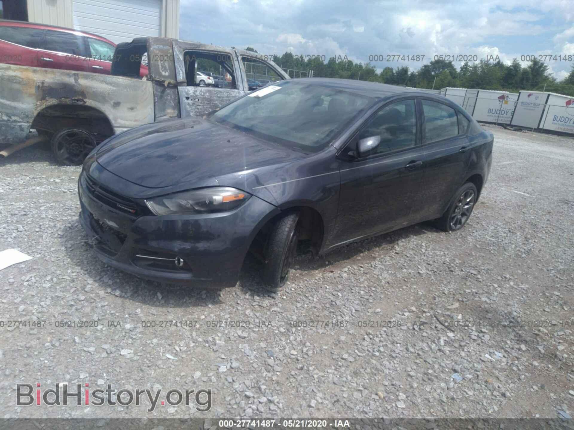 2013 DODGE DART - VIN: 1C3CDFBA2DD345740 - Фото 2
