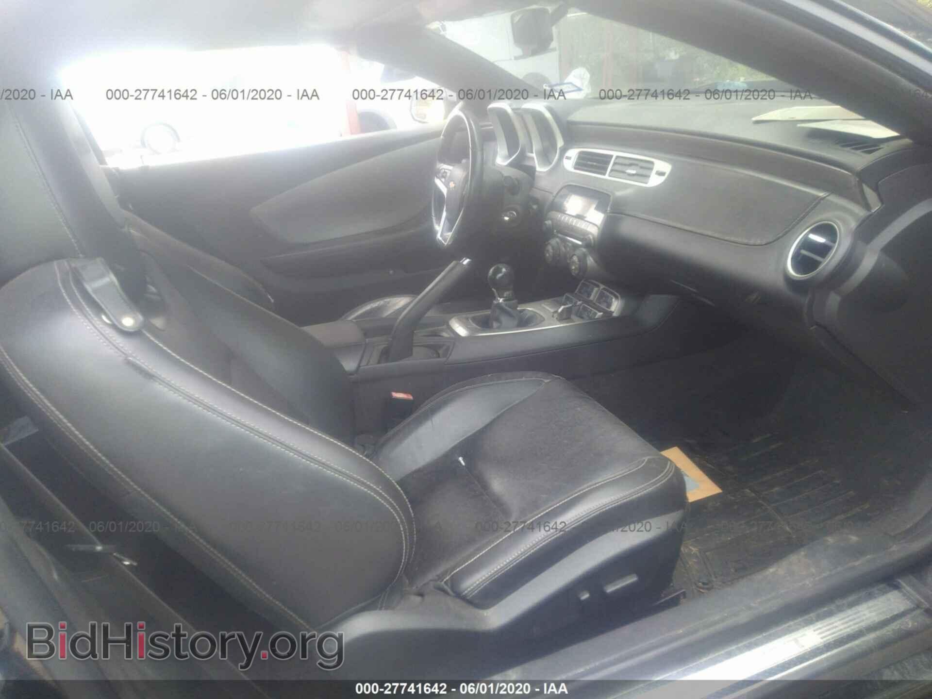 2012 CHEVROLET CAMARO - VIN: 2G1FT3DW6C9104092 - Фото 5