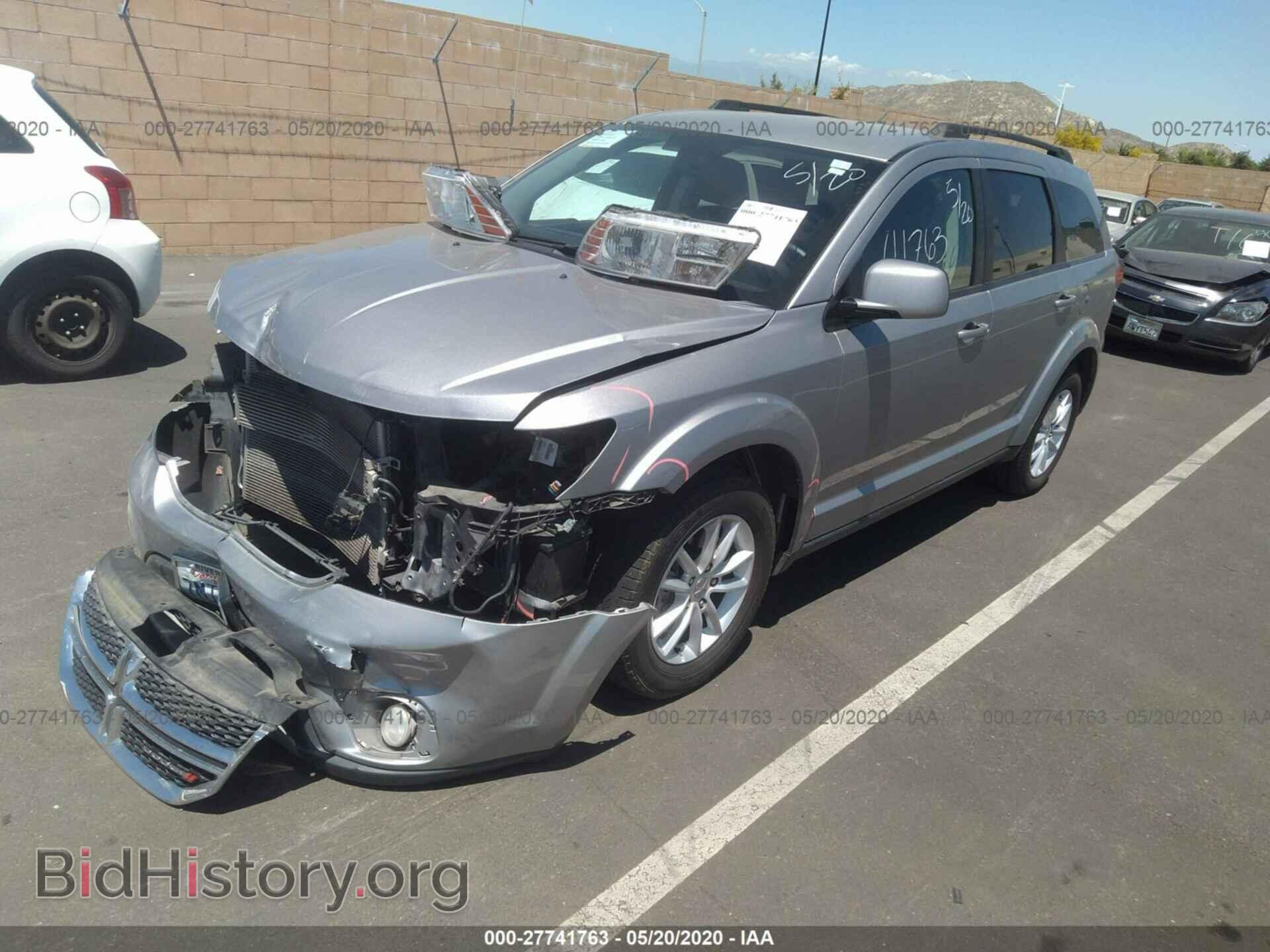 2016 DODGE JOURNEY - VIN: 3C4PDCBB4GT156543 - Фото 2