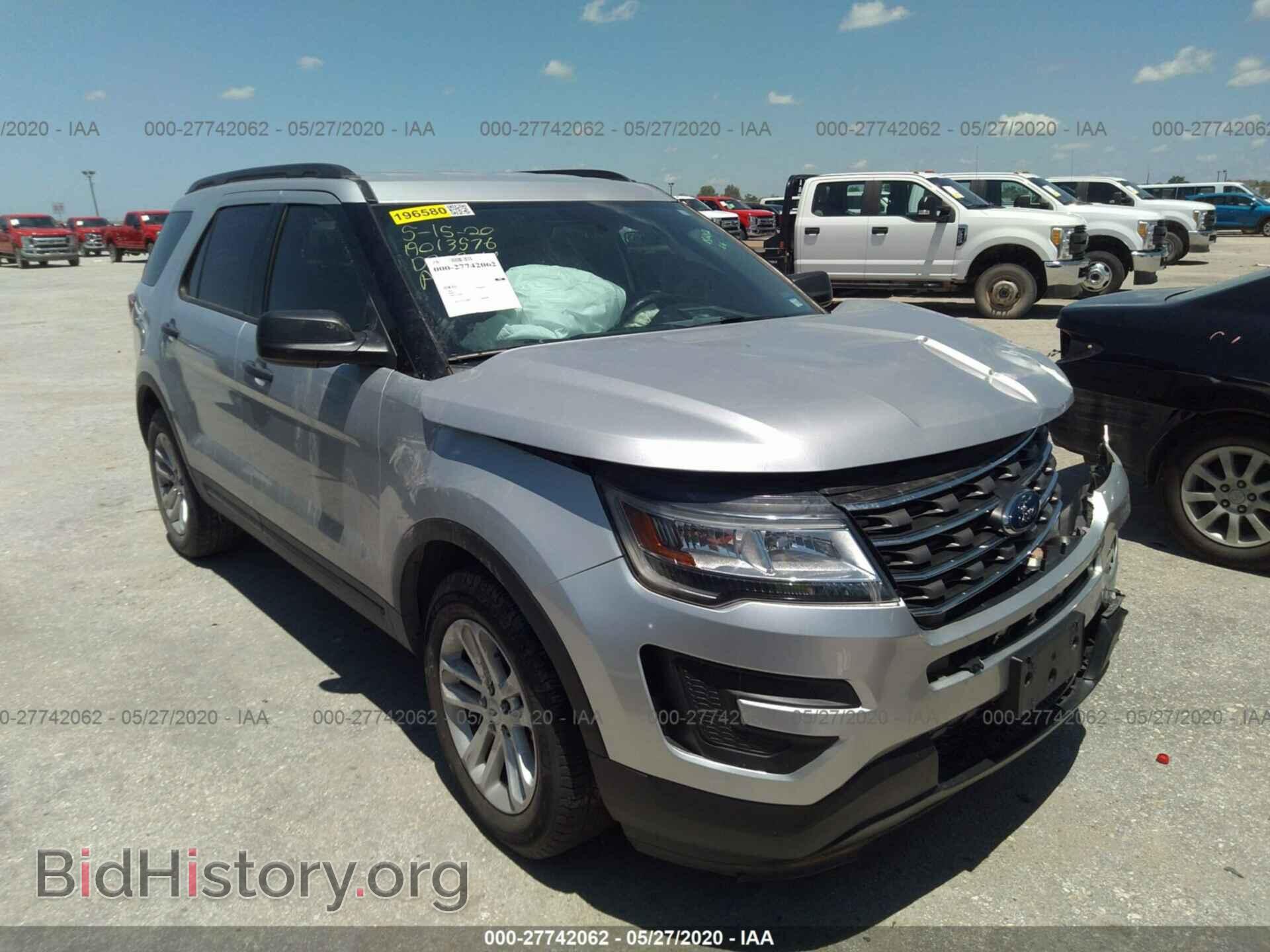 Фотография 1FM5K7B82HGD20804 - FORD EXPLORER 2017