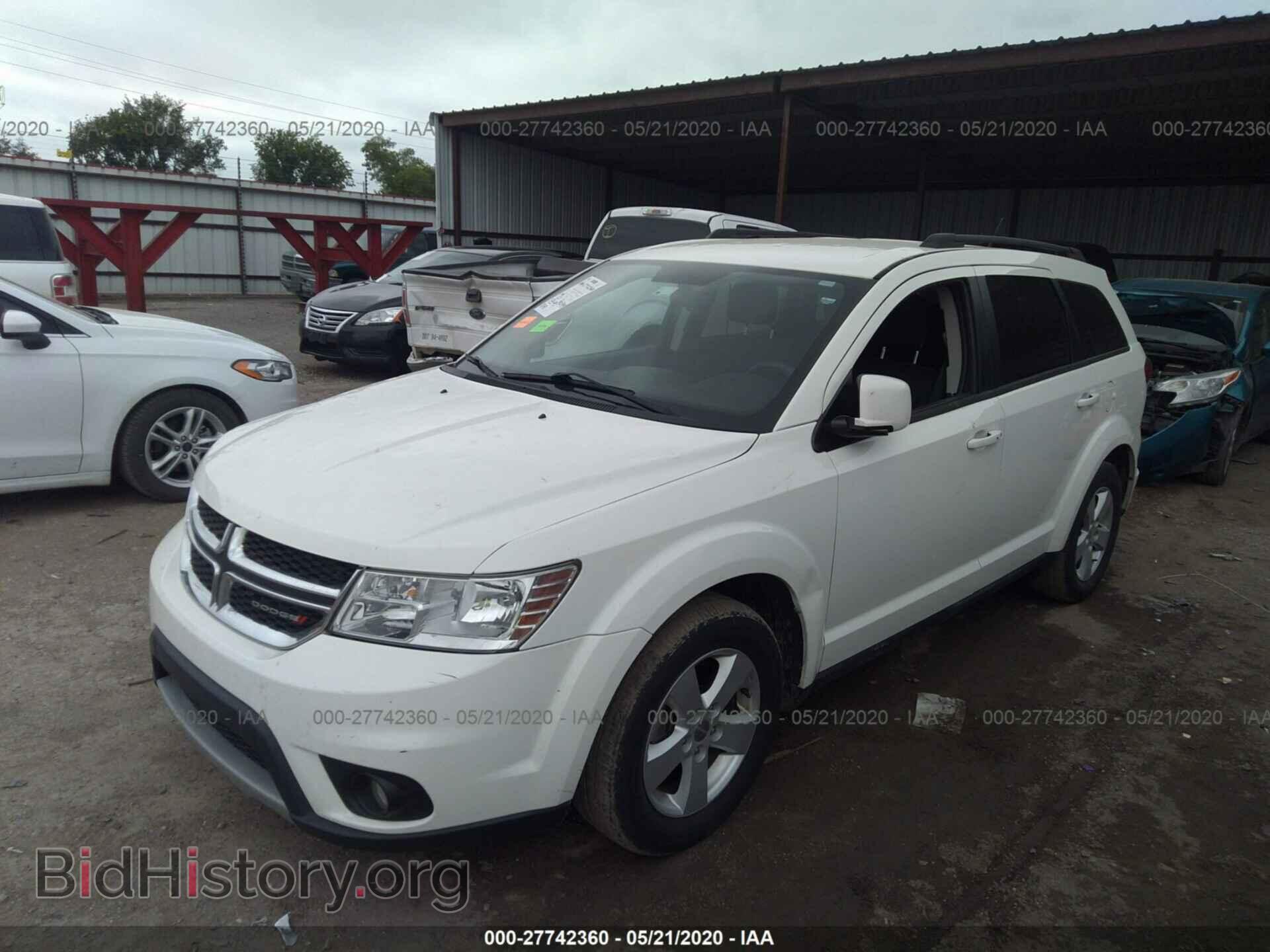 2012 DODGE JOURNEY - VIN: 3C4PDCBBXCT358295 - Фото 2