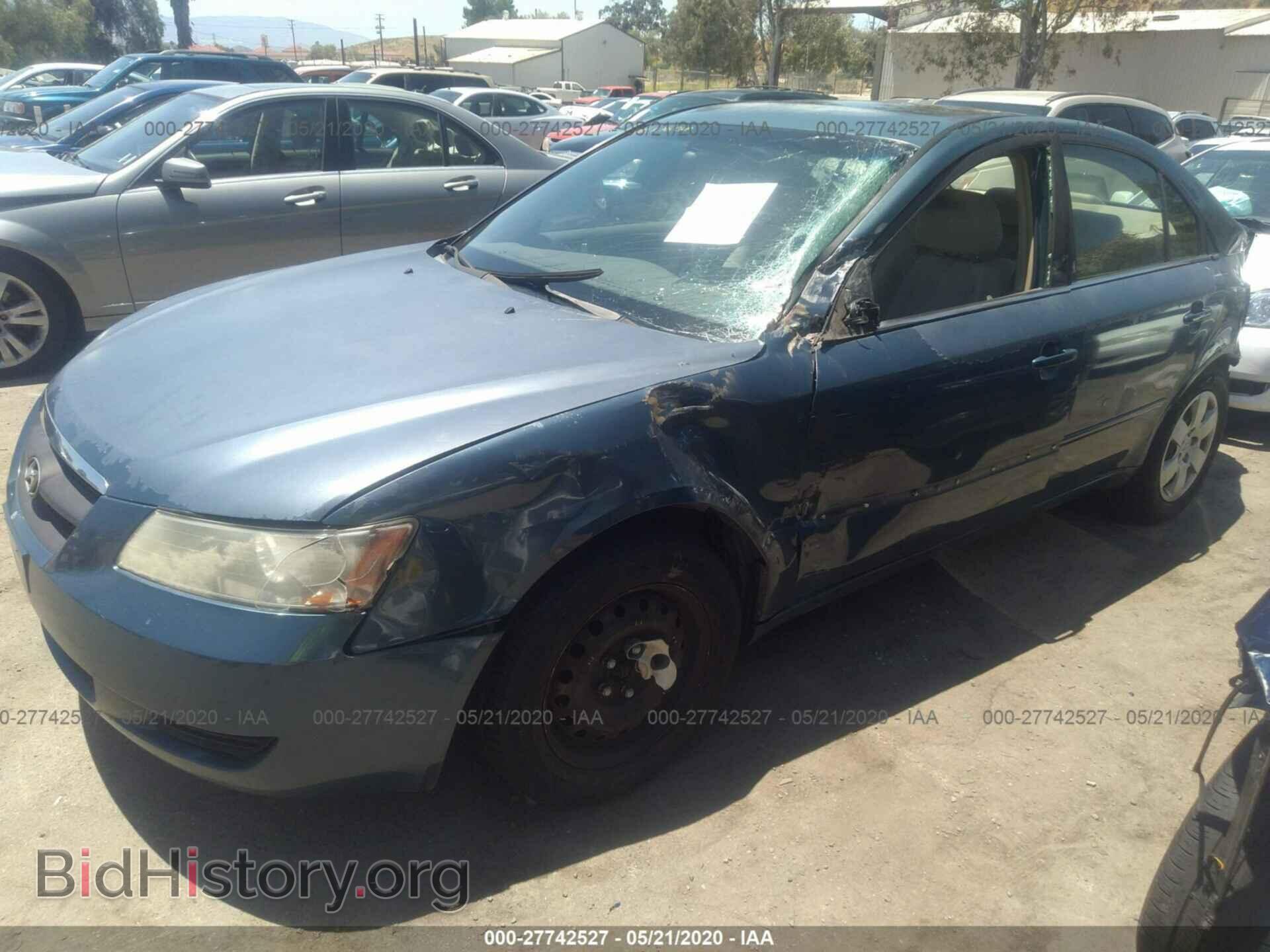 2008 HYUNDAI SONATA - VIN: 5NPET46F58H355602 - Фото 2