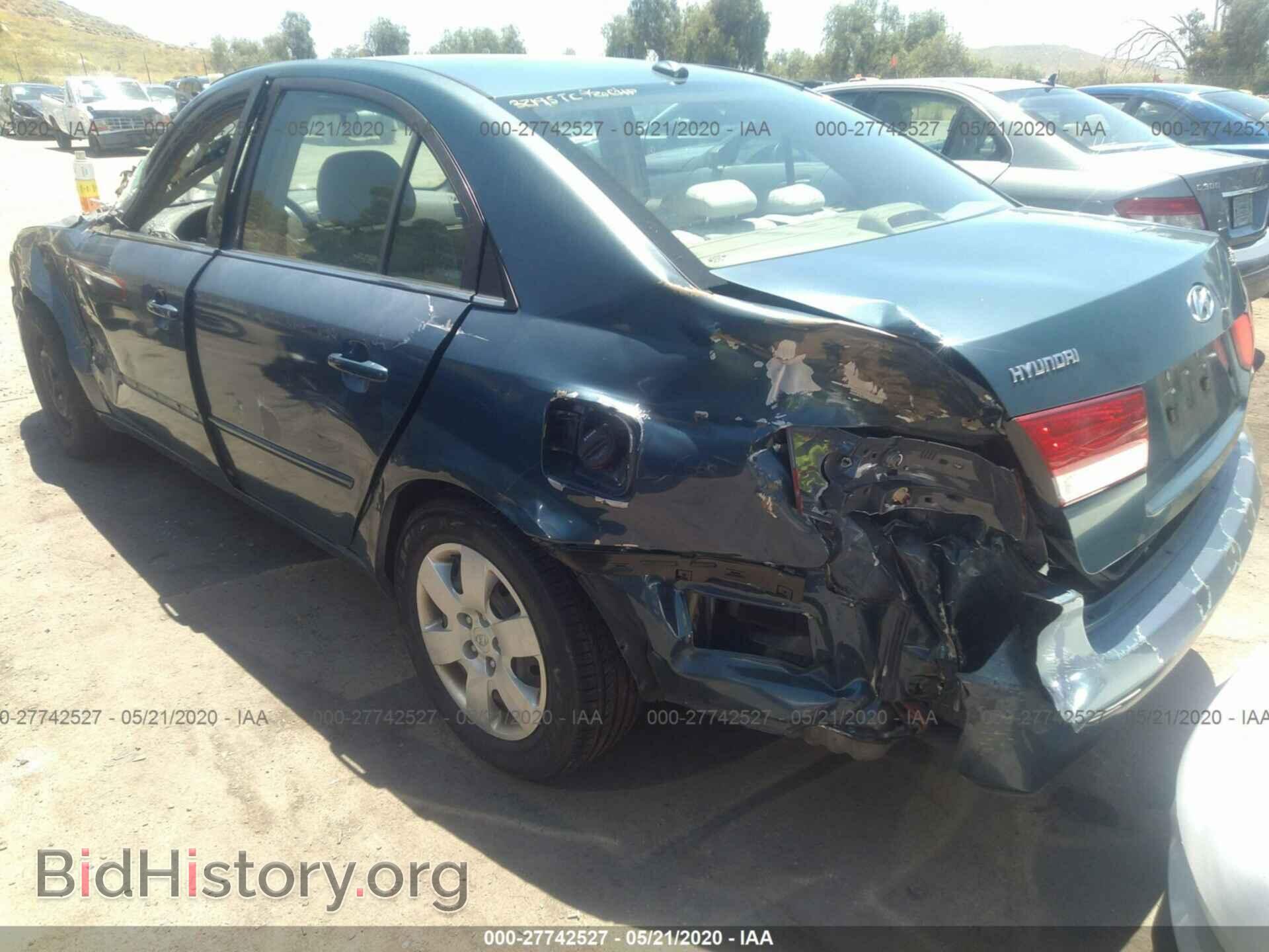 2008 HYUNDAI SONATA - VIN: 5NPET46F58H355602 - Фото 3