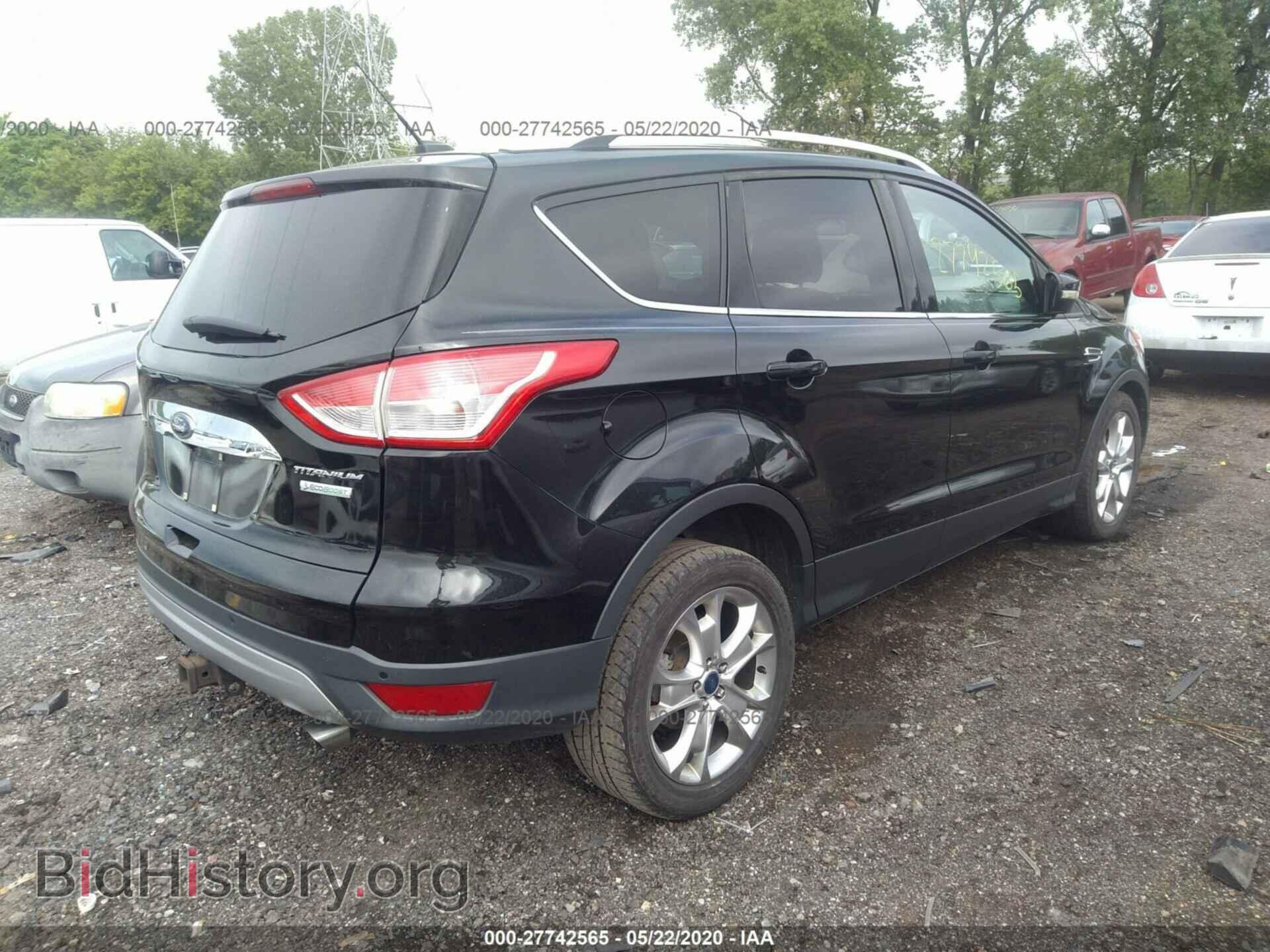 2014 FORD ESCAPE - VIN: 1FMCU0J99EUC91849 - Фото 4