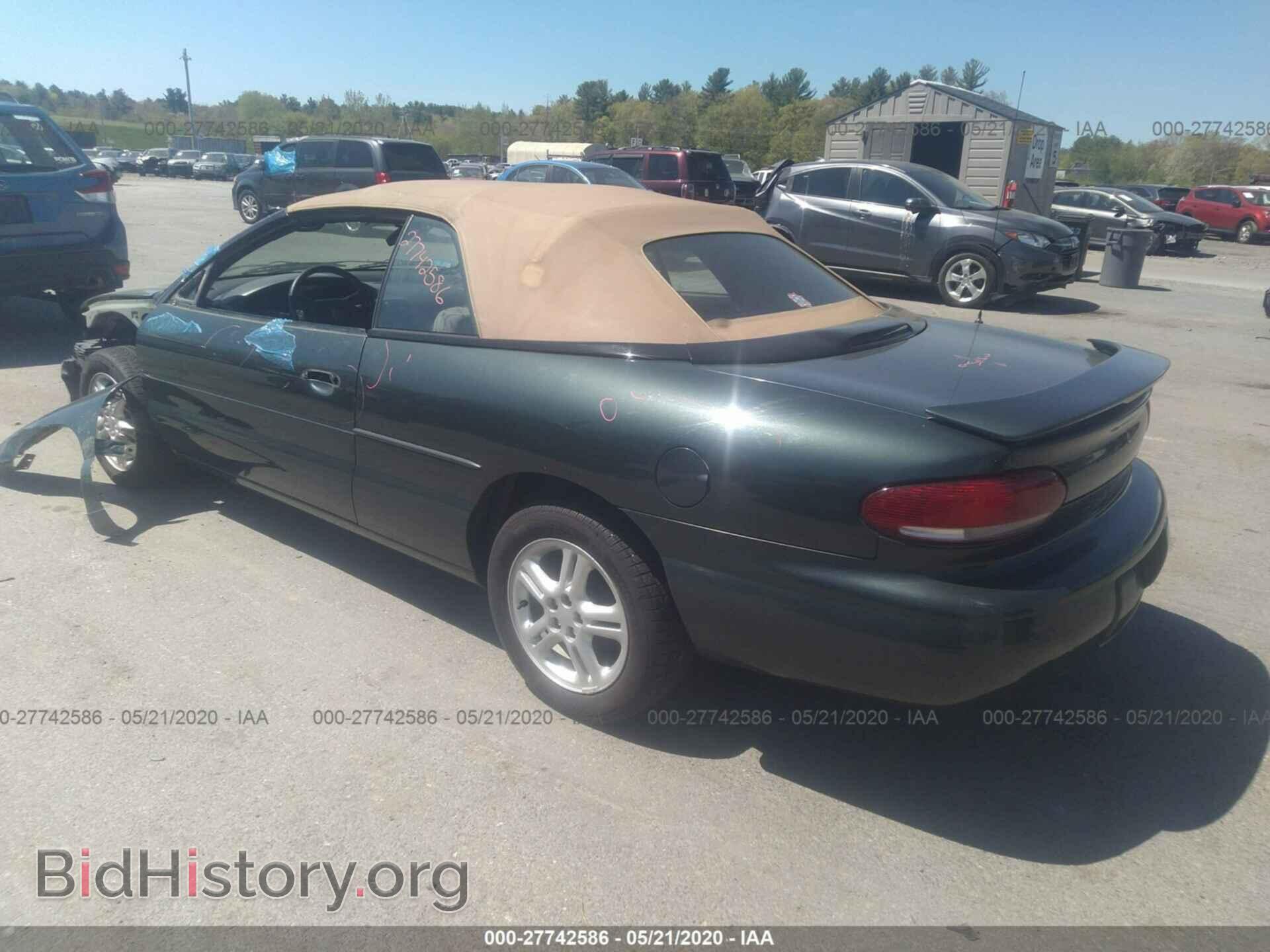 2000 CHRYSLER SEBRING - VIN: 3C3EL45H7YT260949 - Фото 3