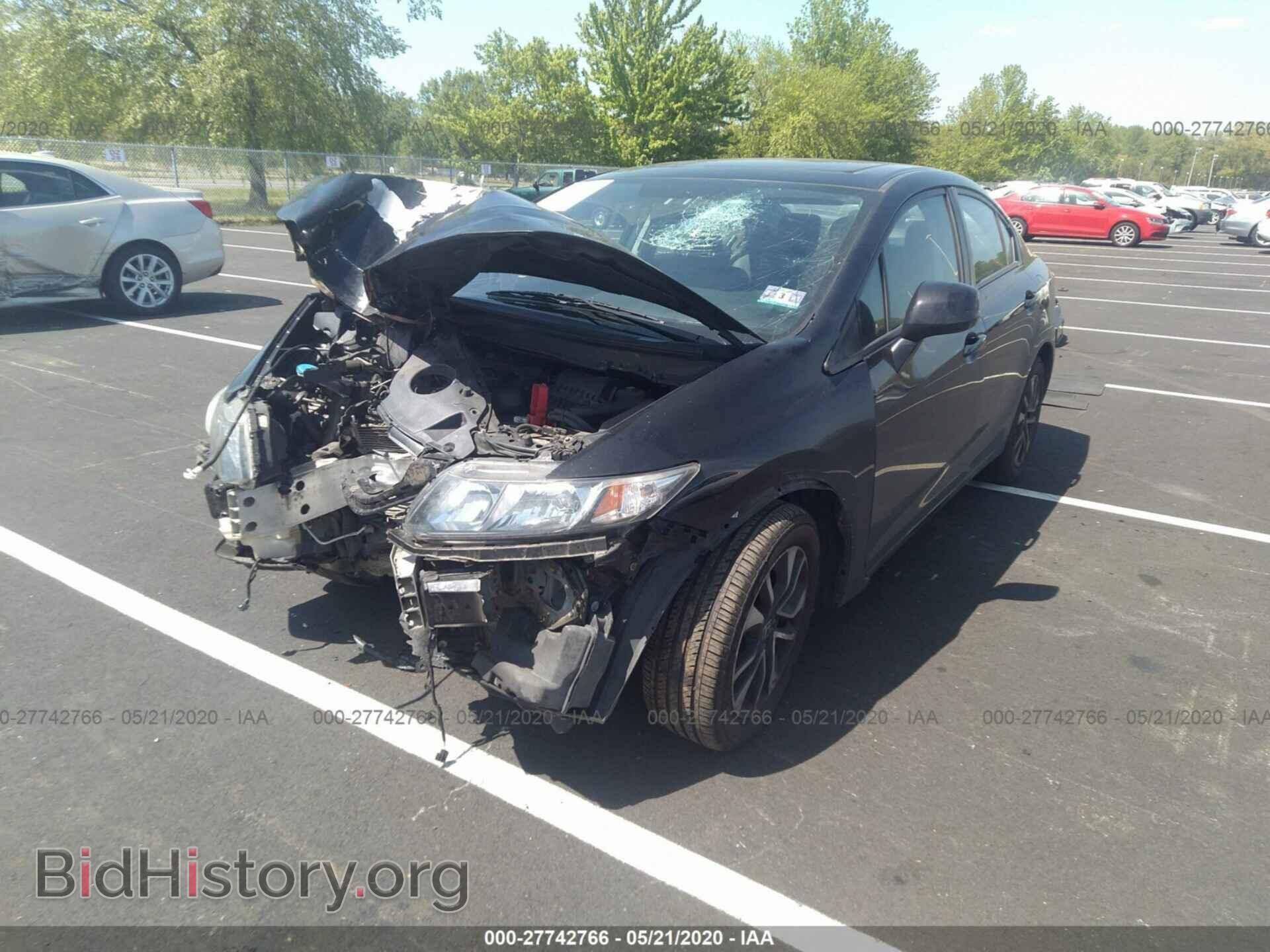 2013 HONDA CIVIC - VIN: 19XFB2F95DE282123 - Фото 2