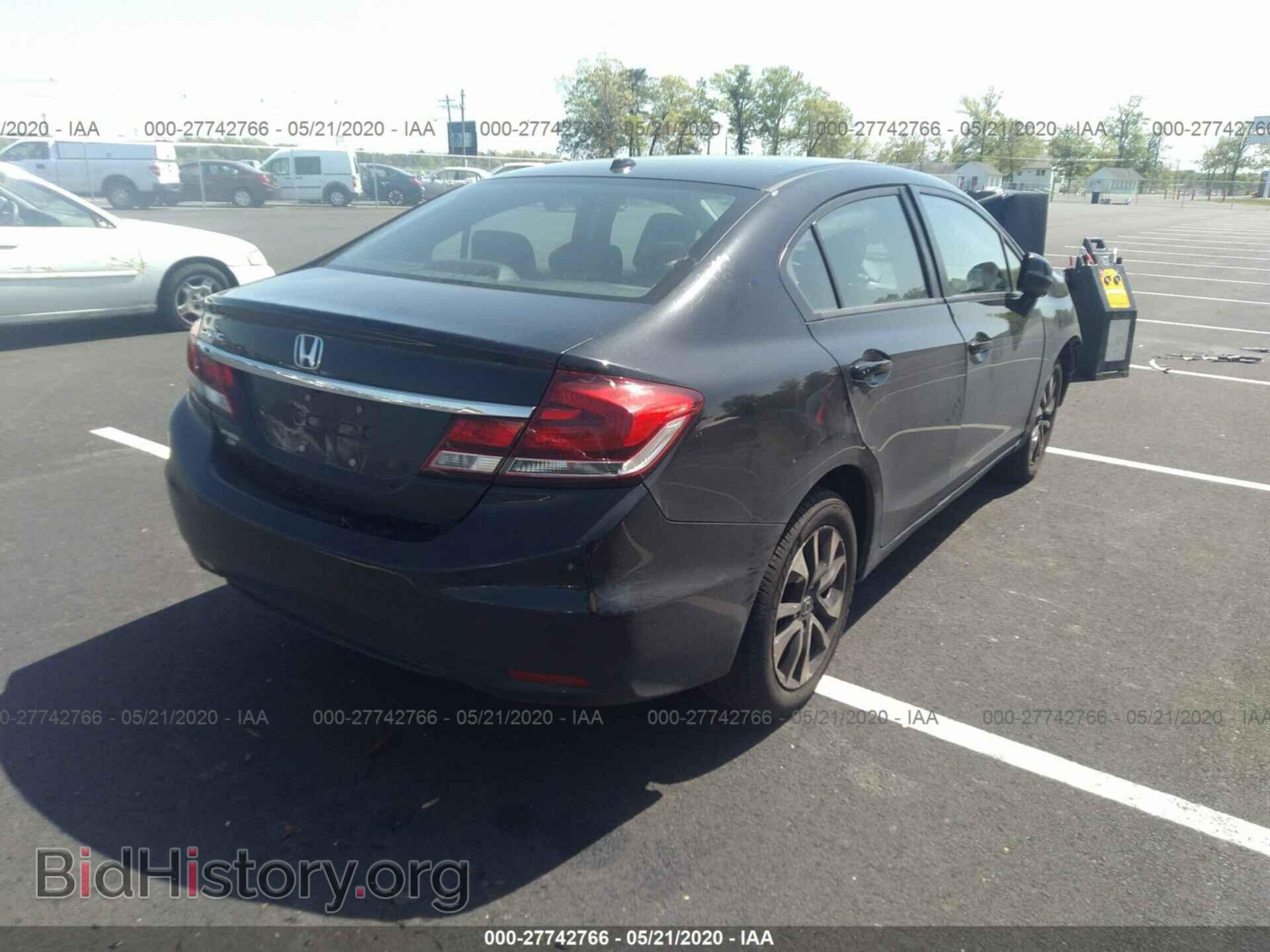 2013 HONDA CIVIC - VIN: 19XFB2F95DE282123 - Фото 4