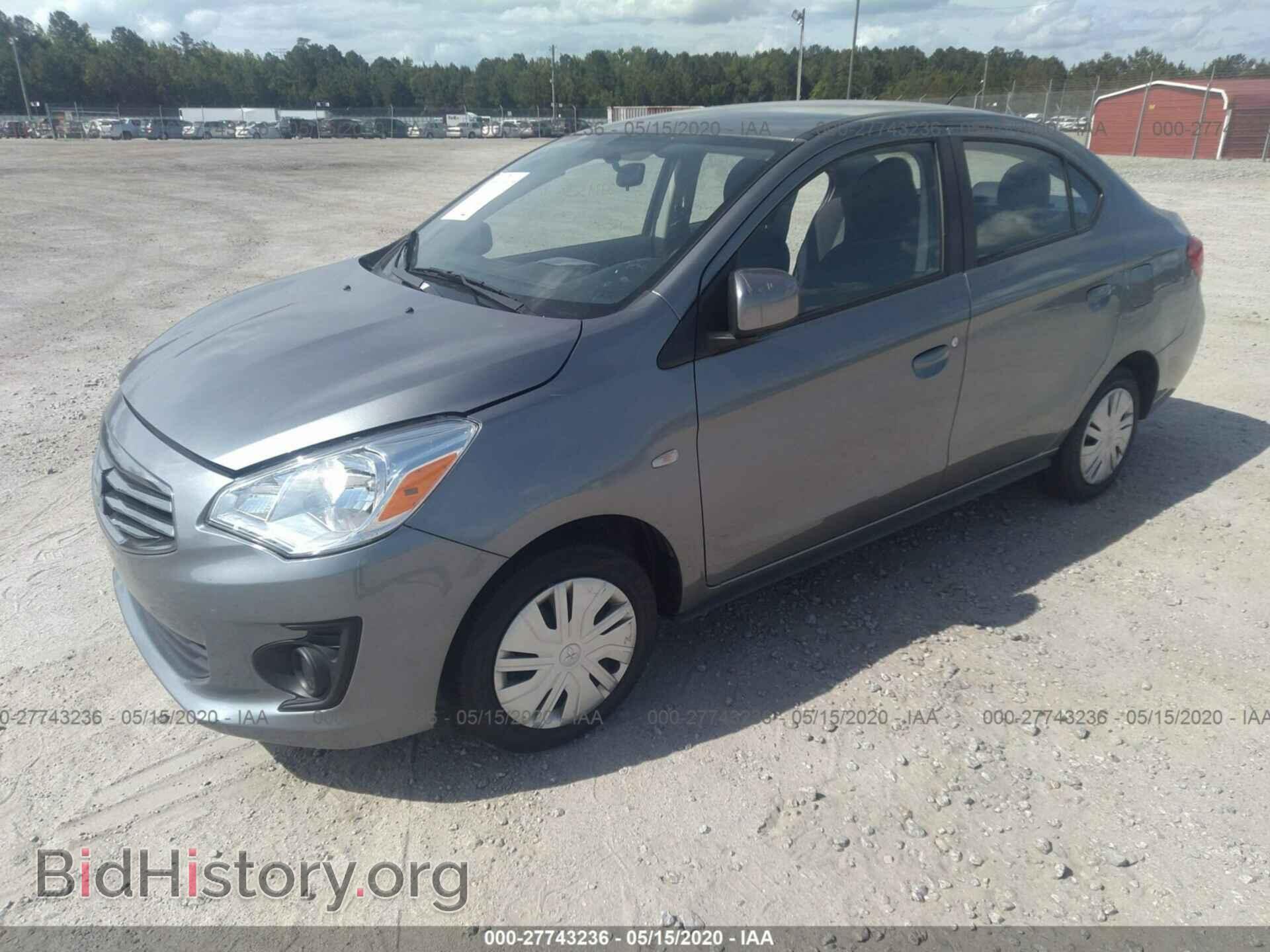 2019 MITSUBISHI MIRAGE - VIN: ML32F3FJ5KHF17071 - Фото 2
