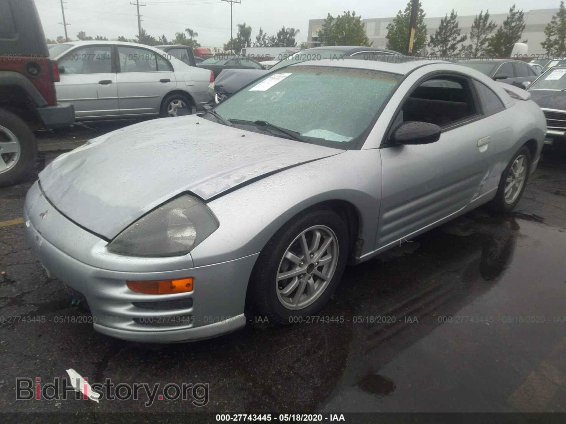 2001 MITSUBISHI ECLIPSE - VIN: 4A3AC44G81E148974 - Photo 2