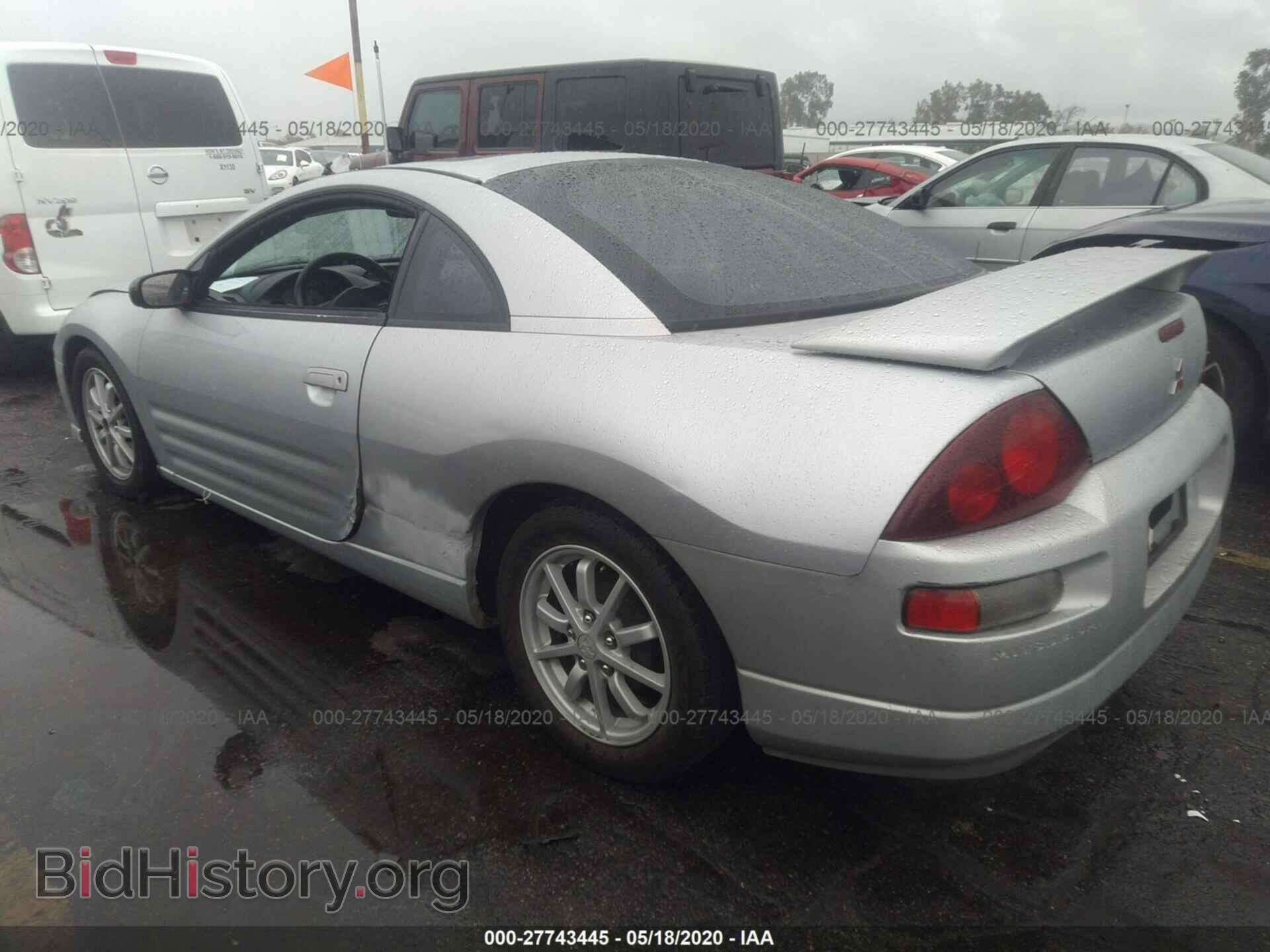 2001 MITSUBISHI ECLIPSE - VIN: 4A3AC44G81E148974 - Photo 3