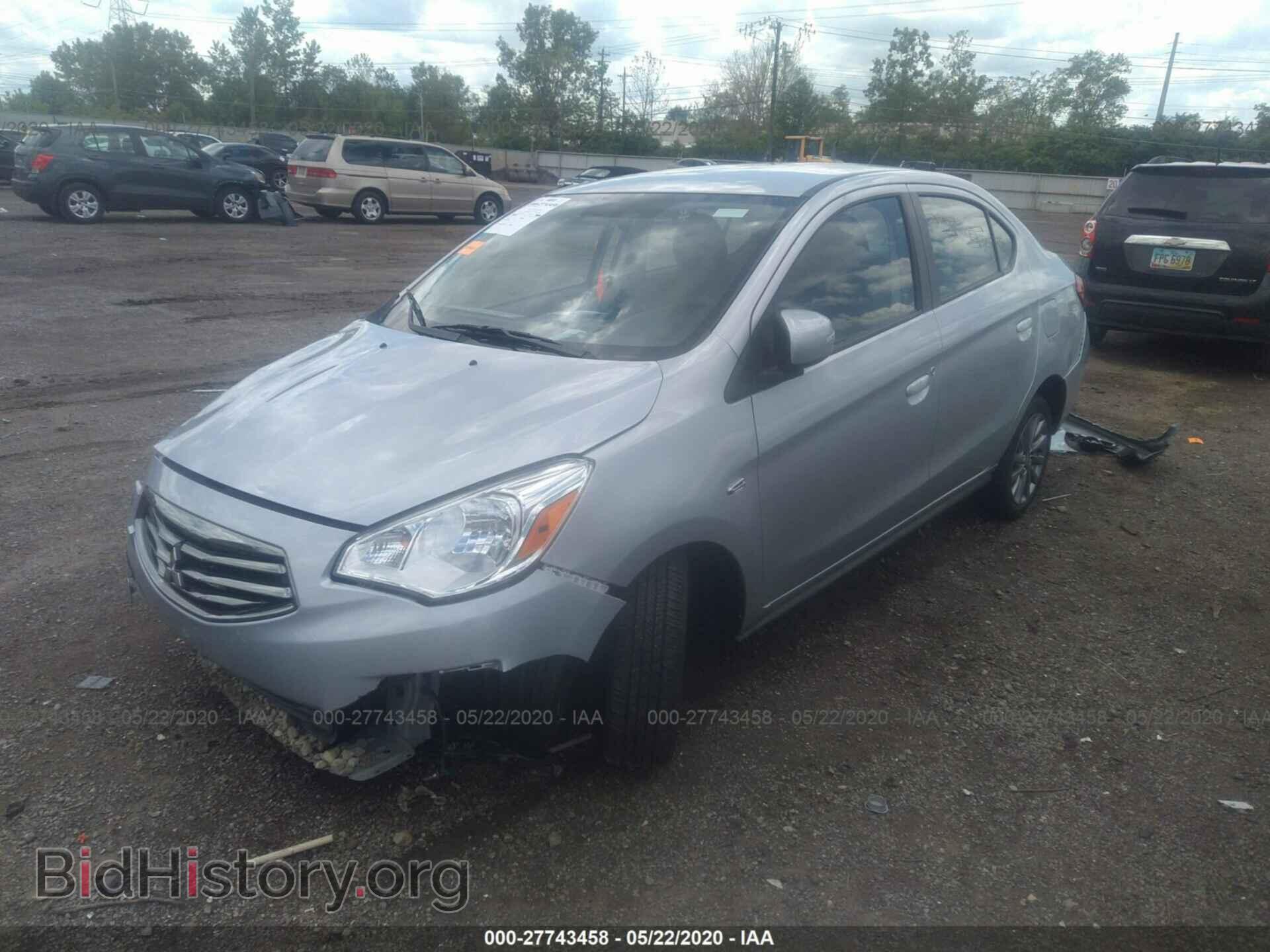 2019 MITSUBISHI MIRAGE G4 - VIN: ML32F4FJ9KHF14910 - Фото 2