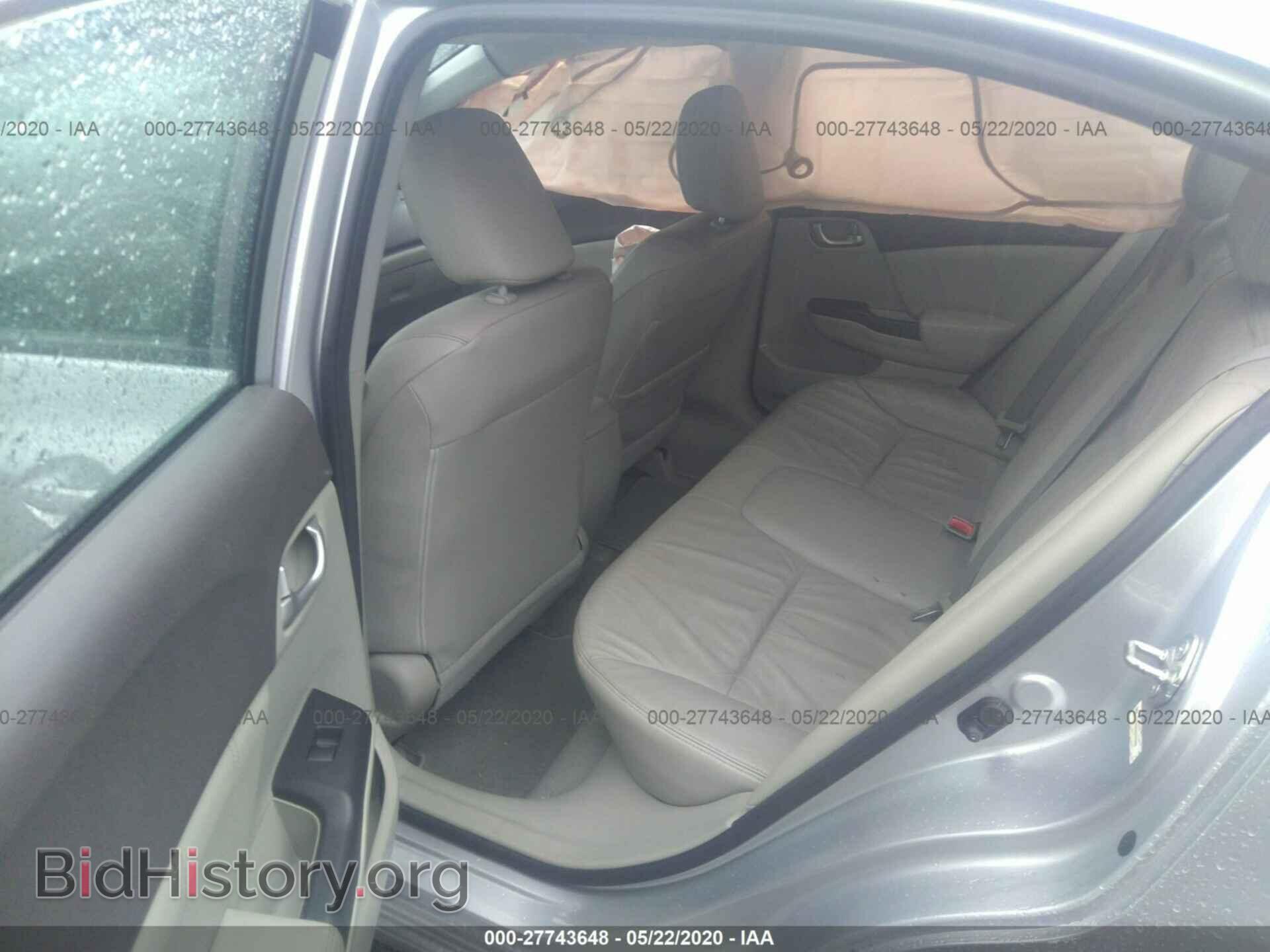2012 HONDA CIVIC - VIN: 19XFB2F93CE322858 - Фото 8