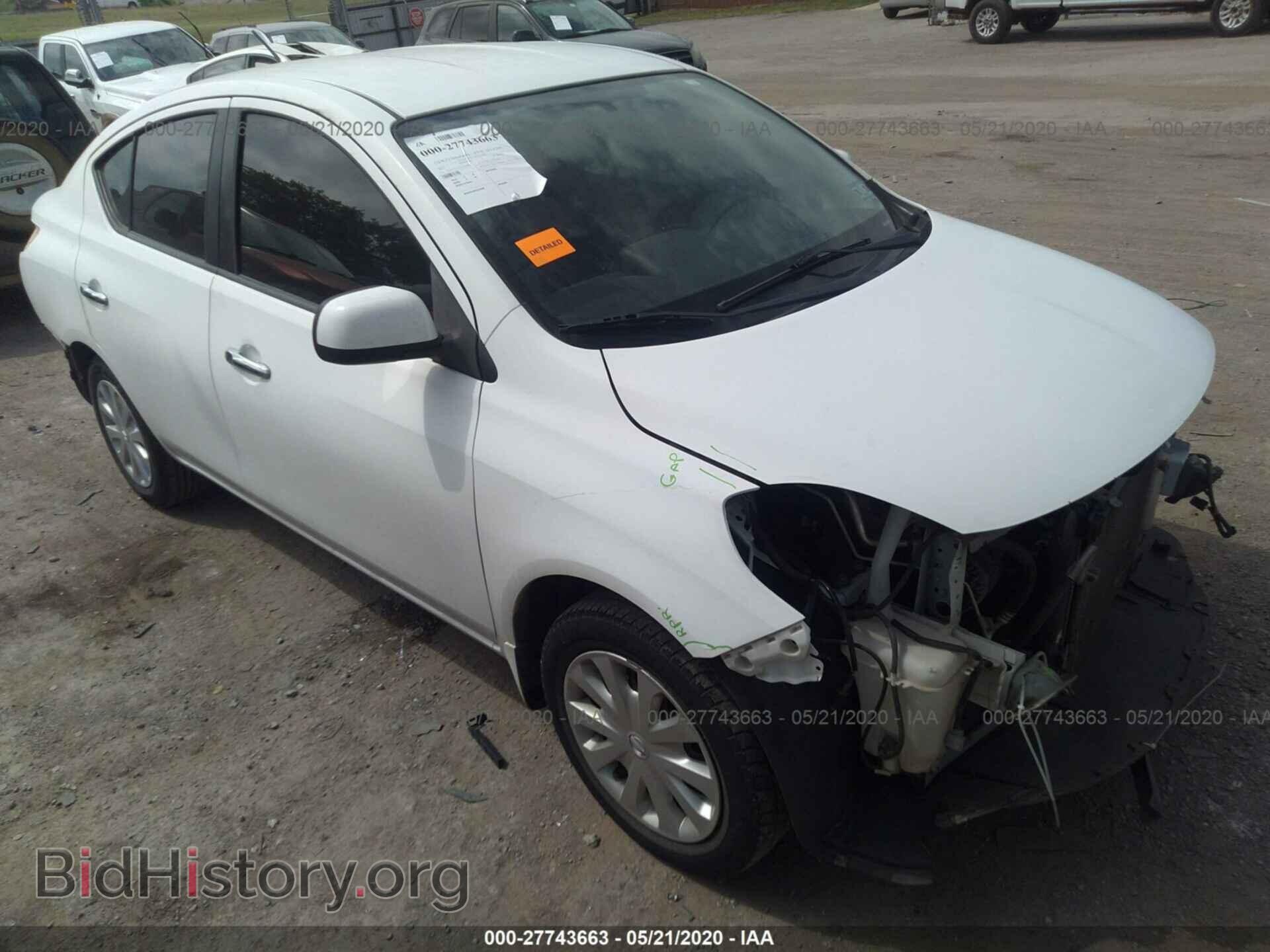 Фотография 3N1CN7AP7CL854965 - NISSAN VERSA 2012