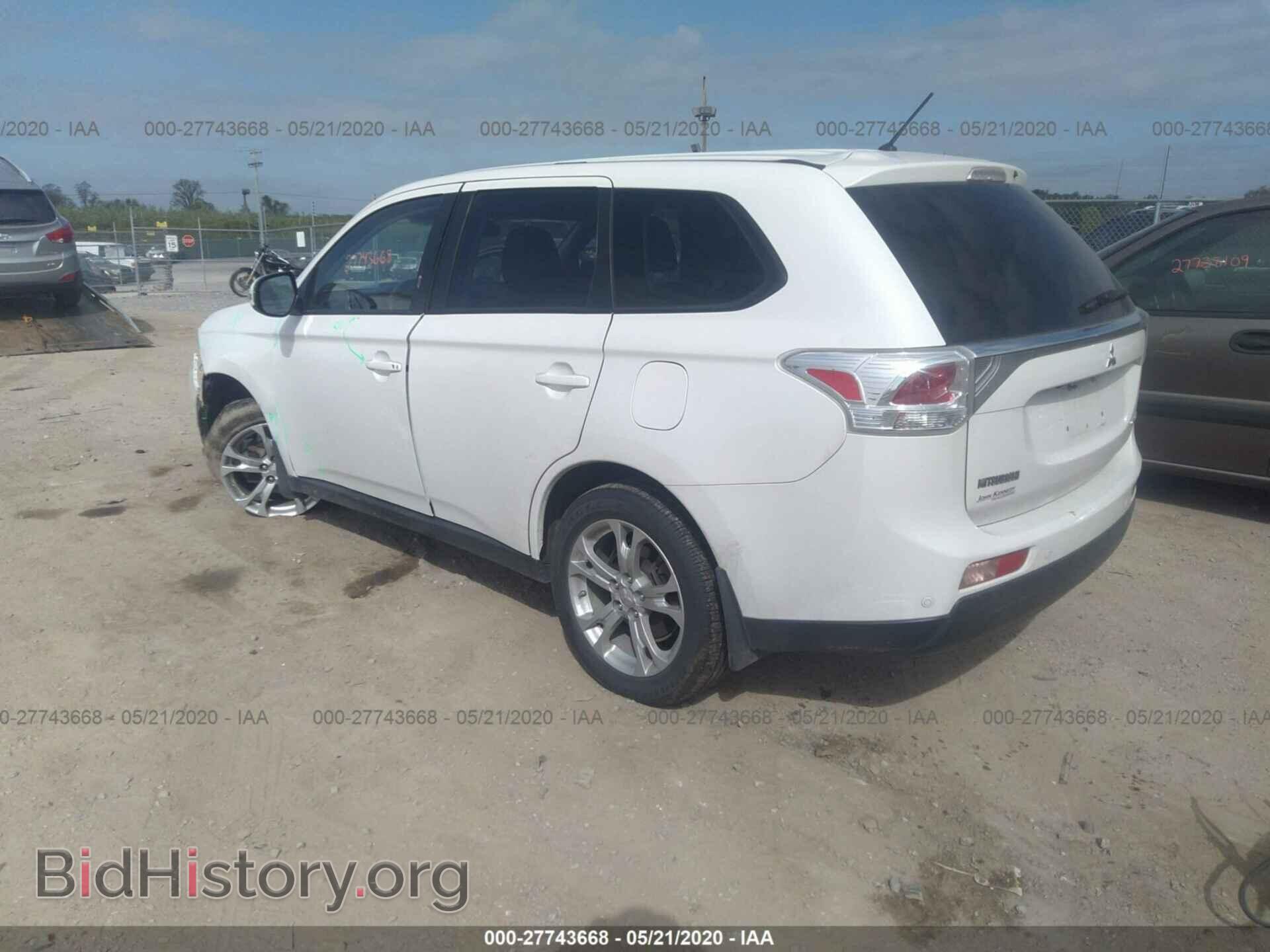 2014 MITSUBISHI OUTLANDER - VIN: JA4AZ3A3XEZ018409 - Фото 3