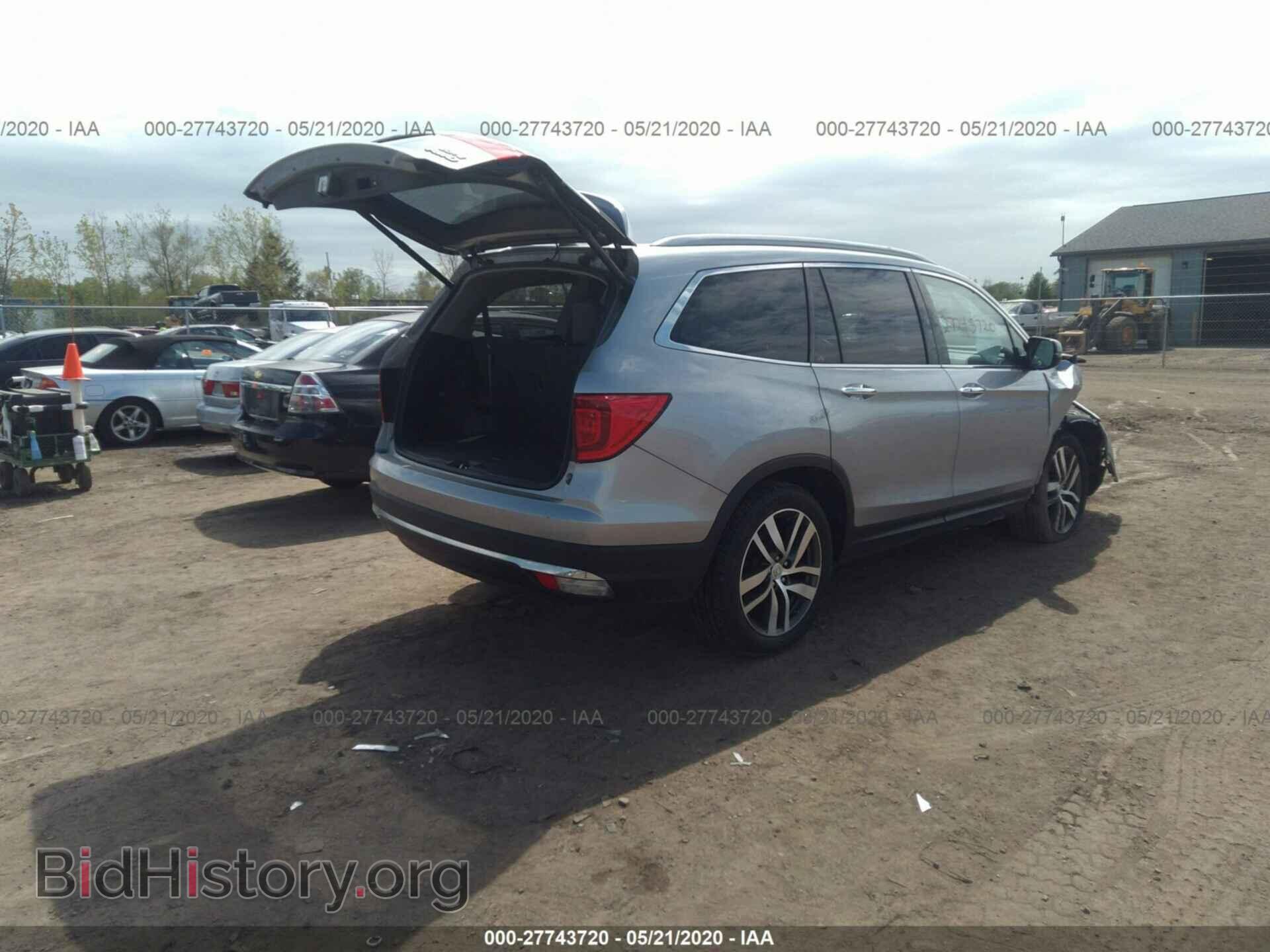 2017 HONDA PILOT - VIN: 5FNYF6H09HB029891 - Фото 4