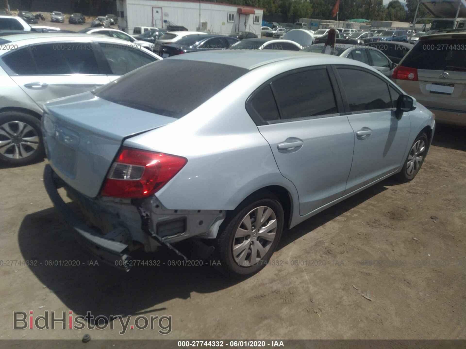 2012 HONDA CIVIC - VIN: 19XFB2F58CE303056 - Фото 4