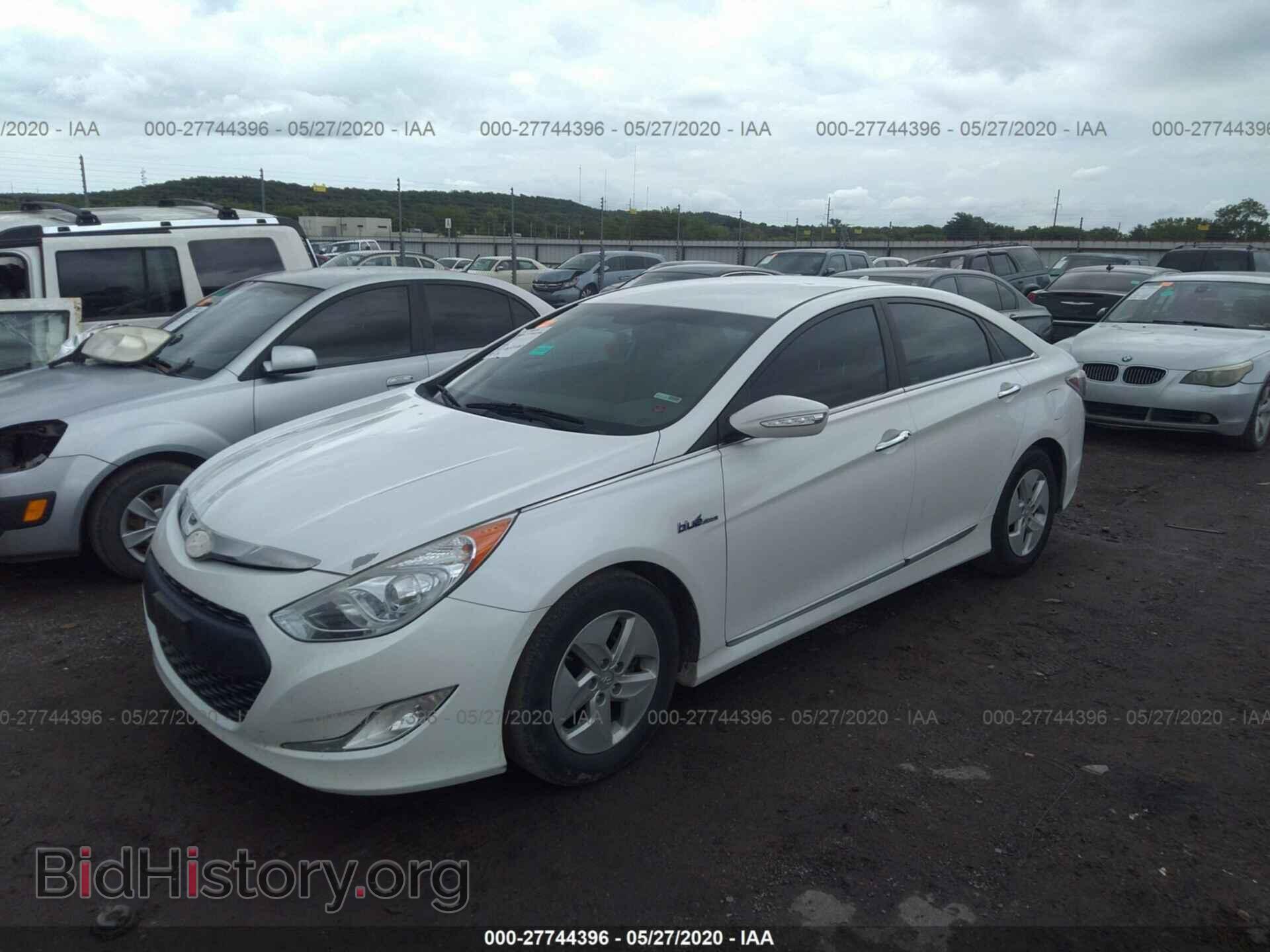 2012 HYUNDAI SONATA - VIN: KMHEC4A45CA028683 - Фото 2