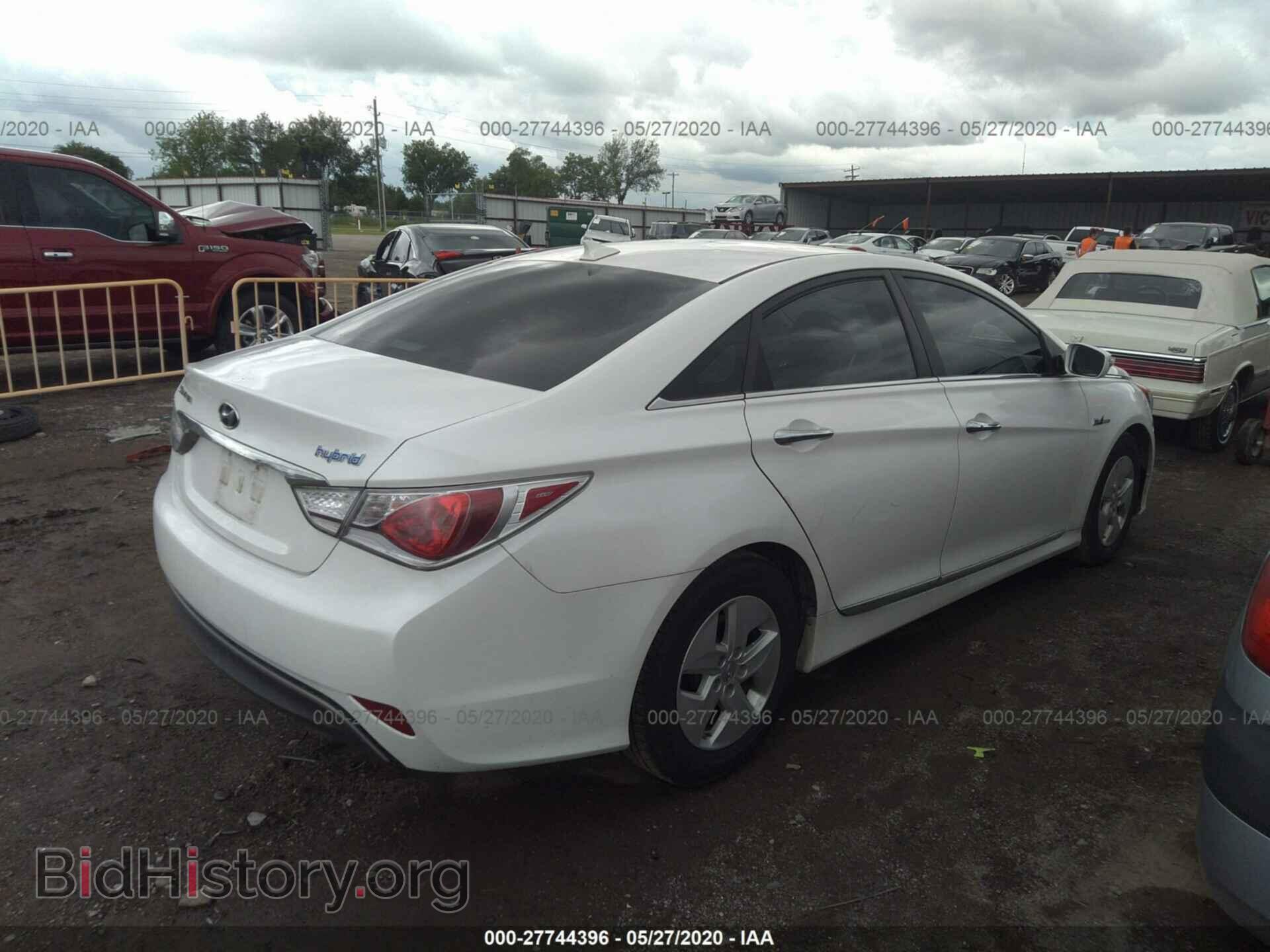 2012 HYUNDAI SONATA - VIN: KMHEC4A45CA028683 - Фото 4