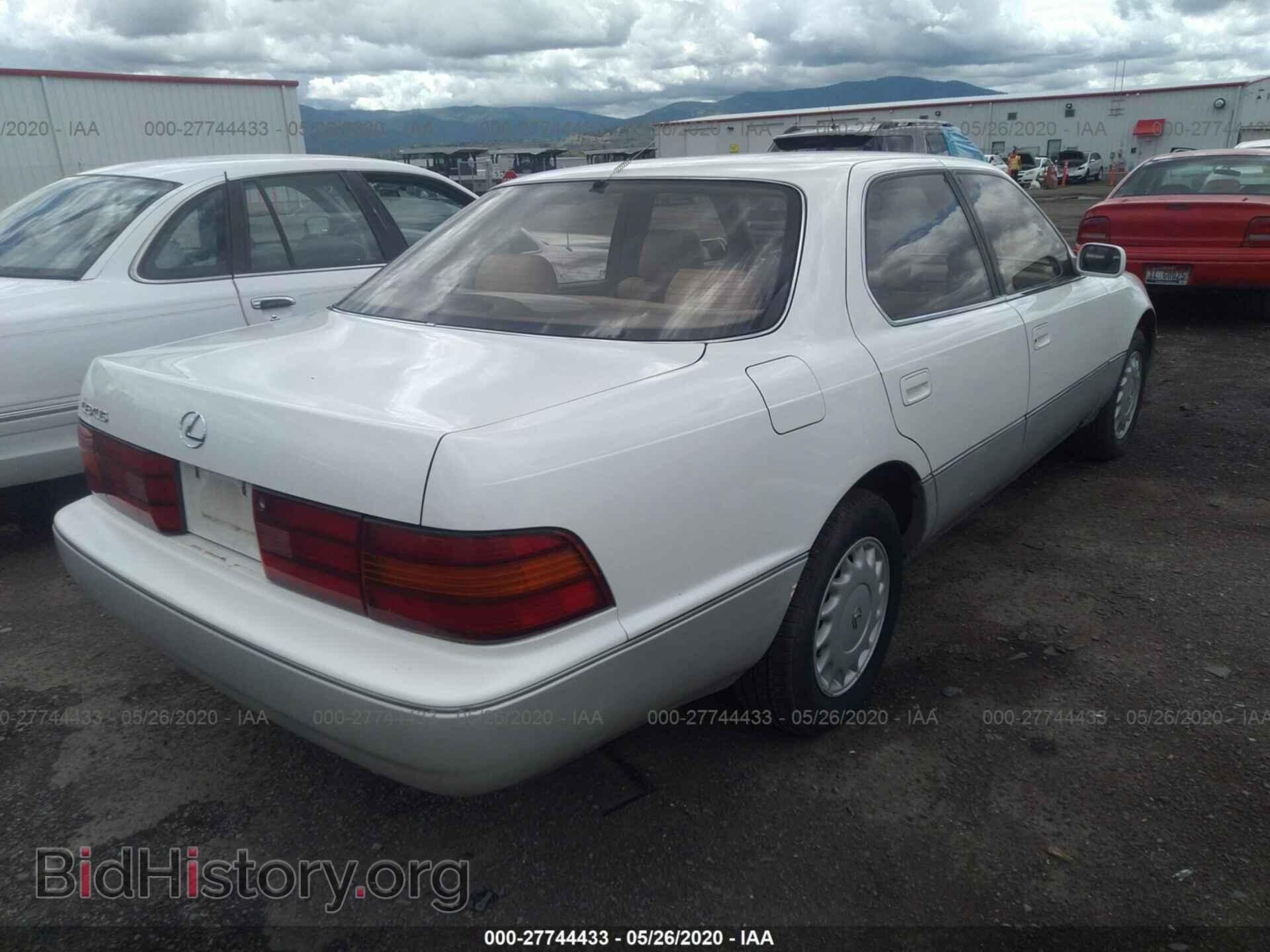 1992 LEXUS LS - VIN: JT8UF11E7N0137071 - Фото 4