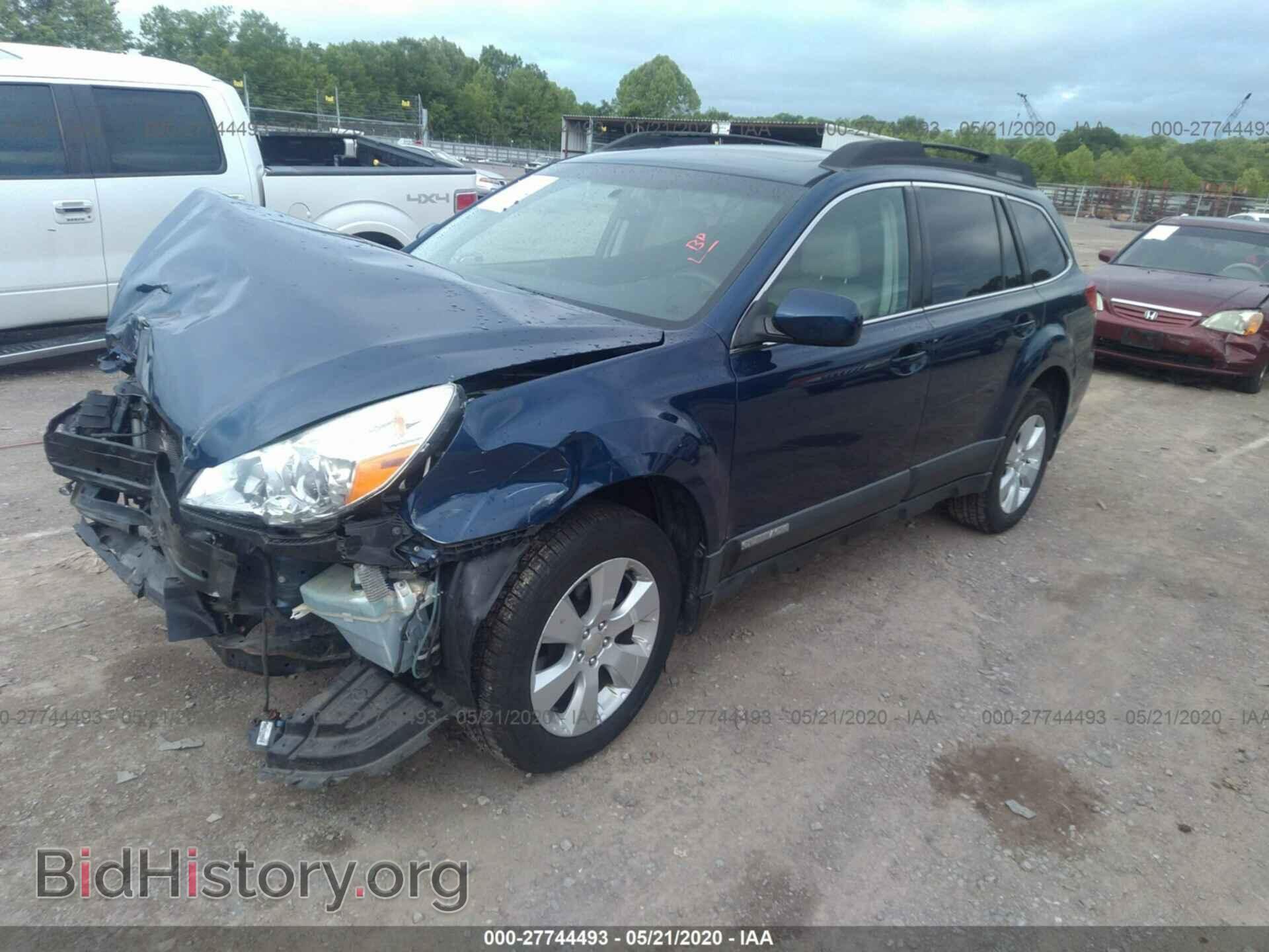 2011 SUBARU OUTBACK - VIN: 4S4BRBLC1B3363629 - Фото 2