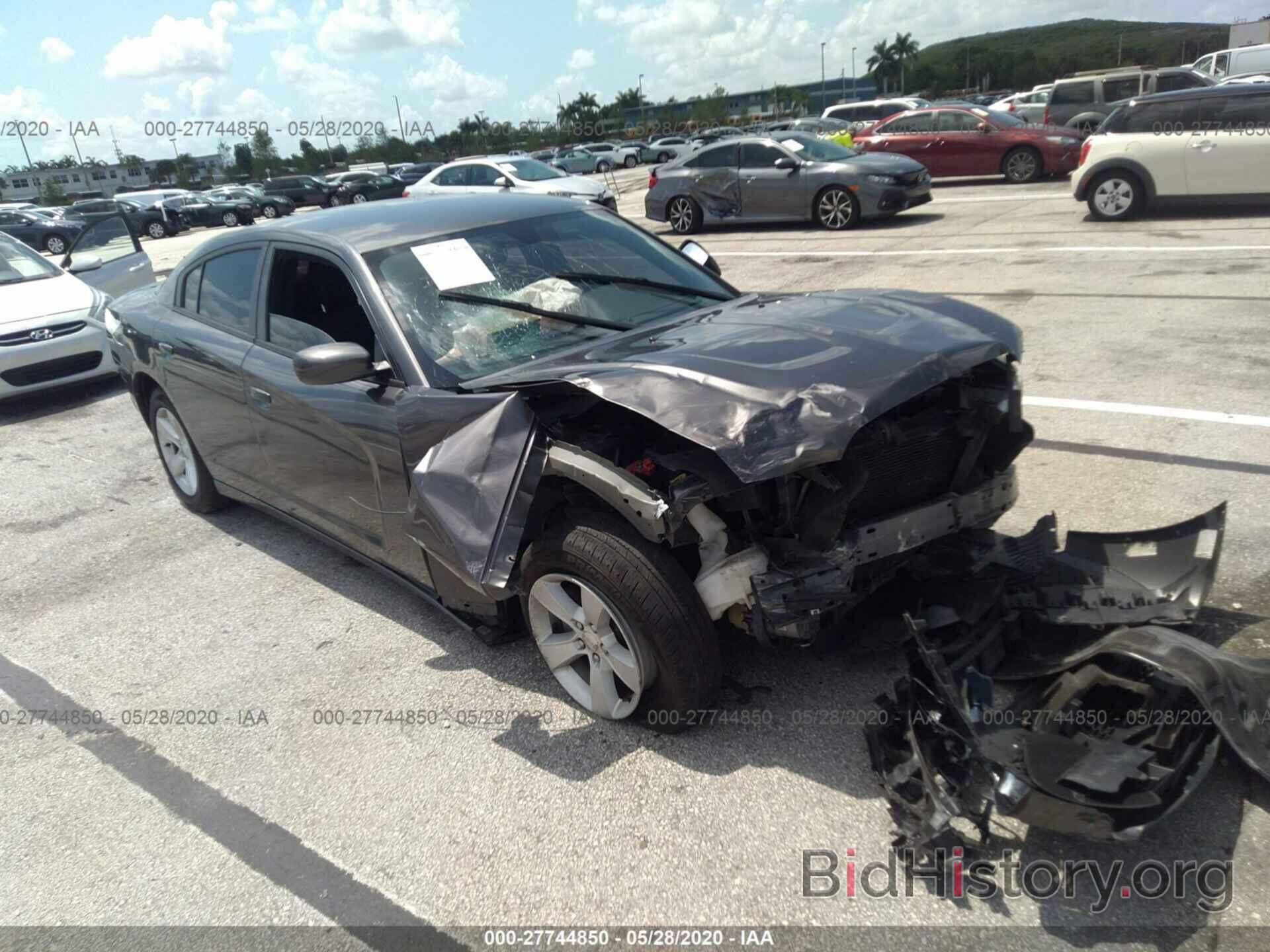 Photo 2C3CDXBG7EH268653 - DODGE CHARGER 2014