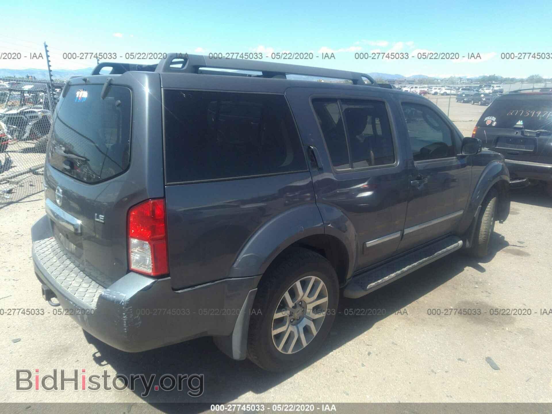 2012 NISSAN PATHFINDER - VIN: 5N1AR1NBXCC629208 - Фото 4