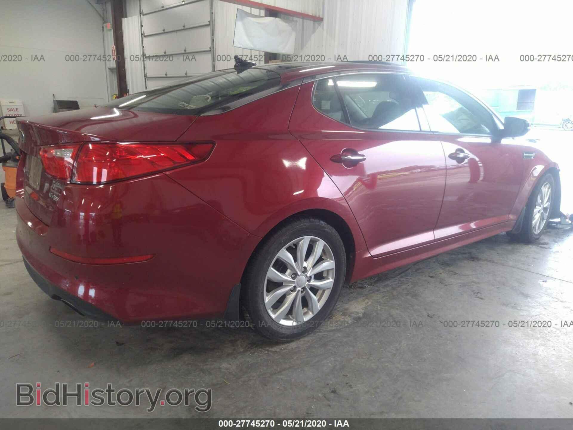 2015 KIA OPTIMA - VIN: 5XXGN4A7XFG490442 - Фото 4