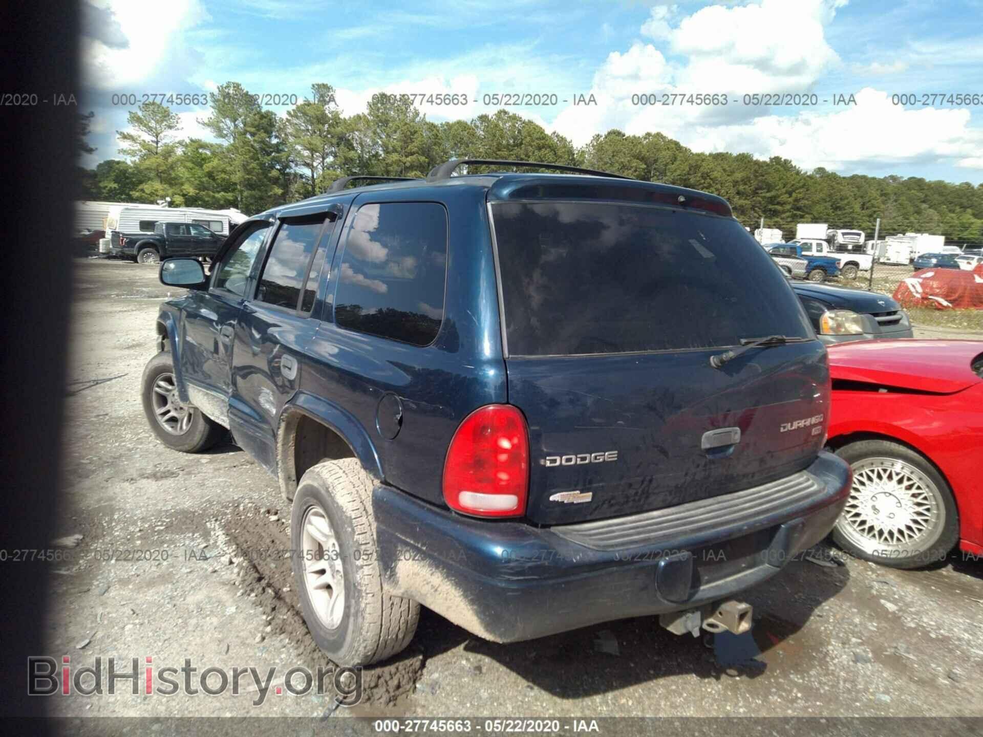 2003 DODGE DURANGO - VIN: 1D4HS48N73F517904 - Фото 3