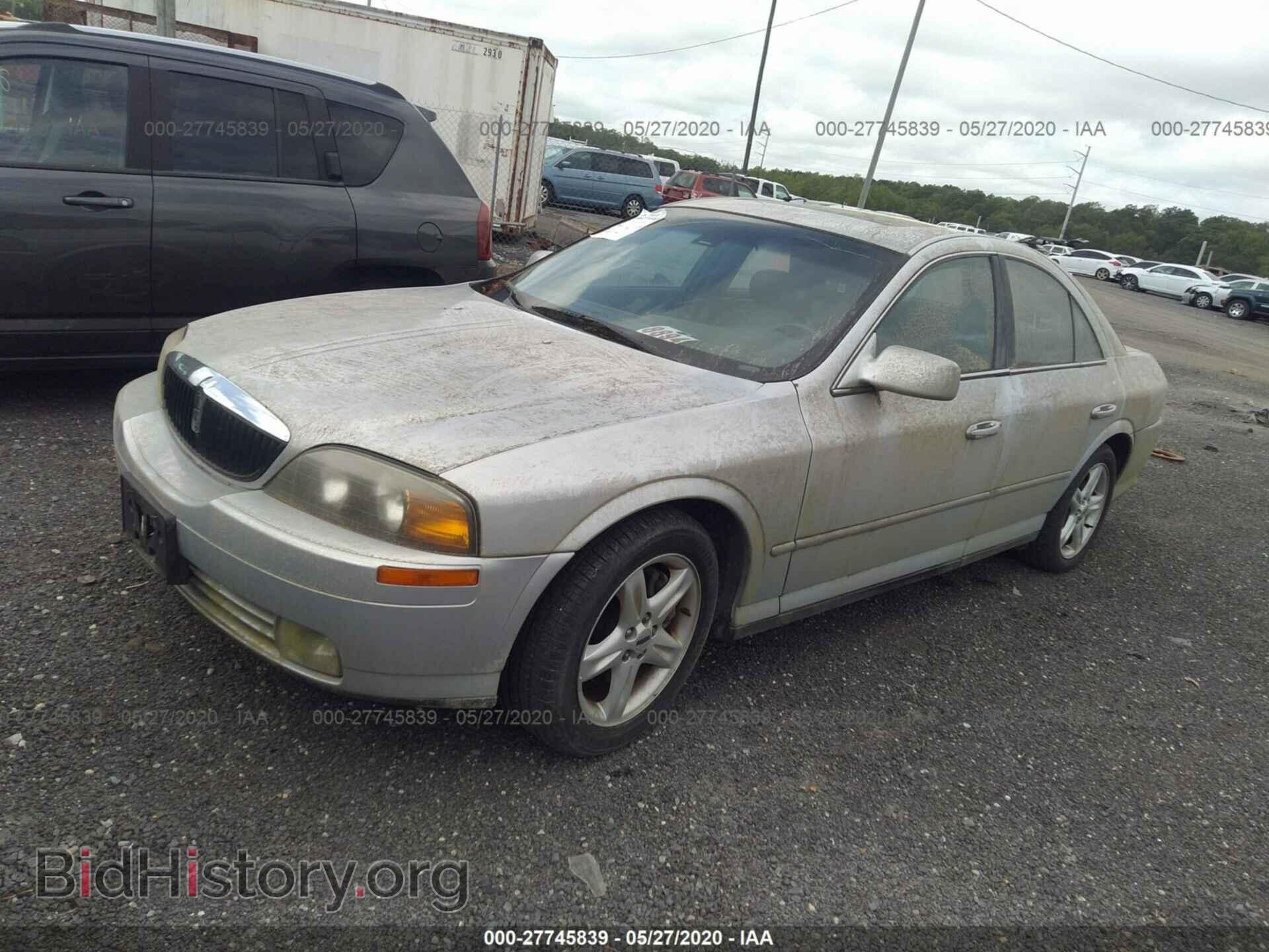 2002 LINCOLN LS - VIN: 1LNHM87A32Y621379 - Фото 2