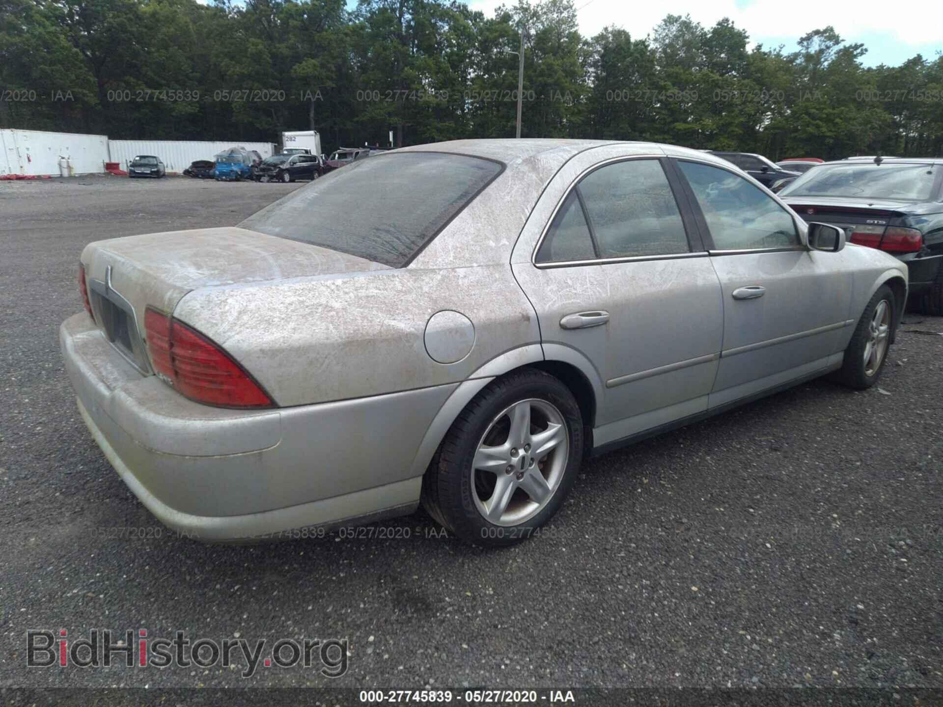 2002 LINCOLN LS - VIN: 1LNHM87A32Y621379 - Фото 4