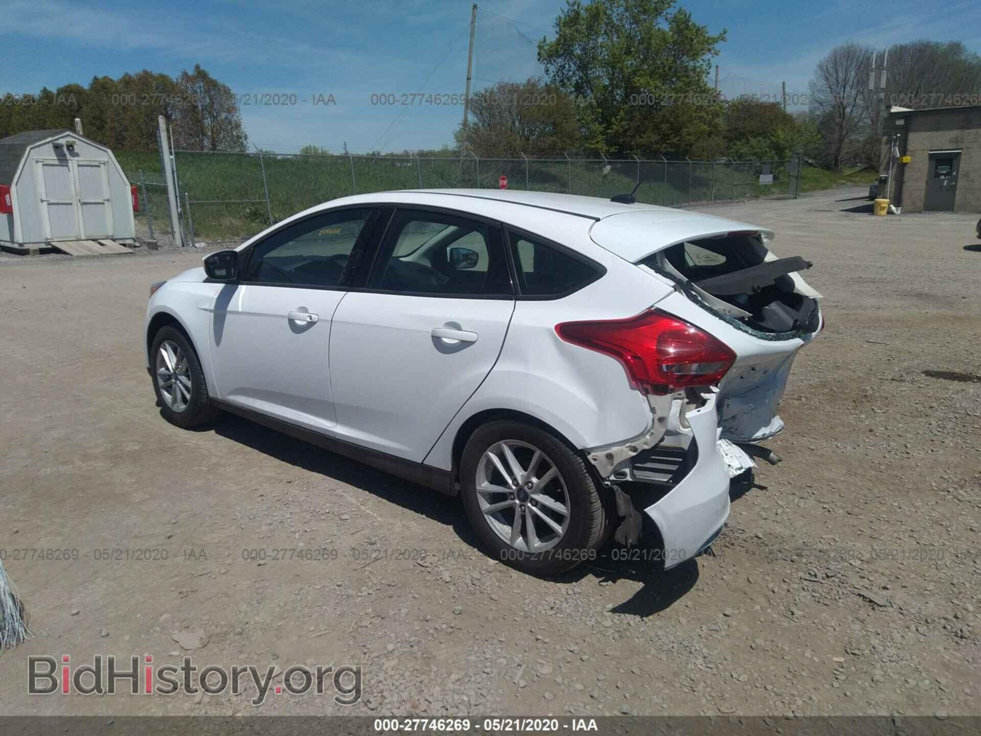 2018 FORD FOCUS - VIN: 1FADP3K26JL250166 - Фото 3