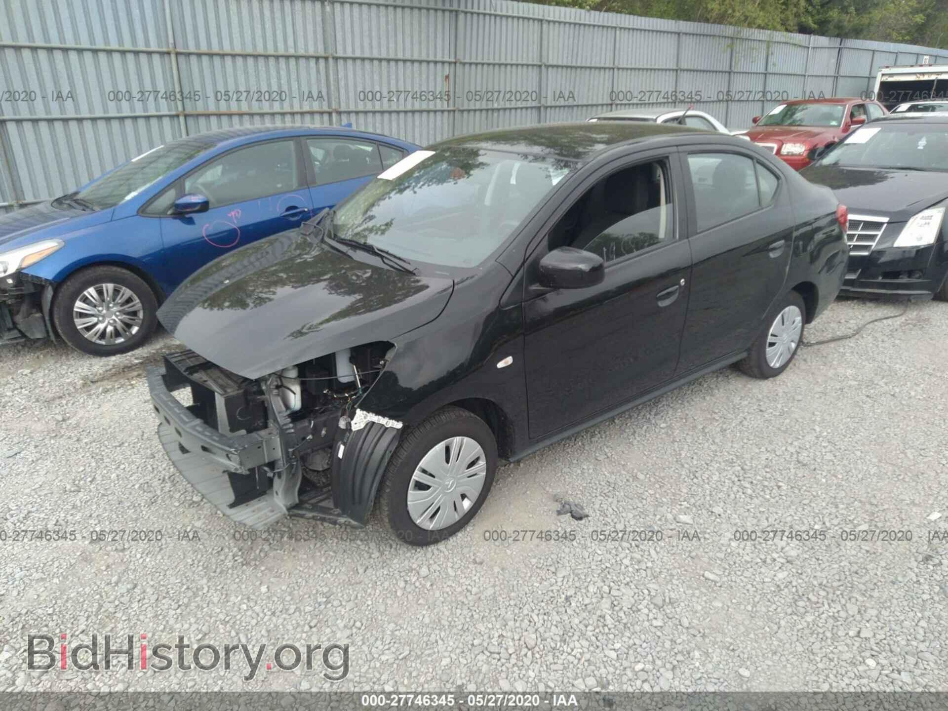 2019 MITSUBISHI MIRAGE G4 - VIN: ML32F3FJ9KHF16005 - Фото 2