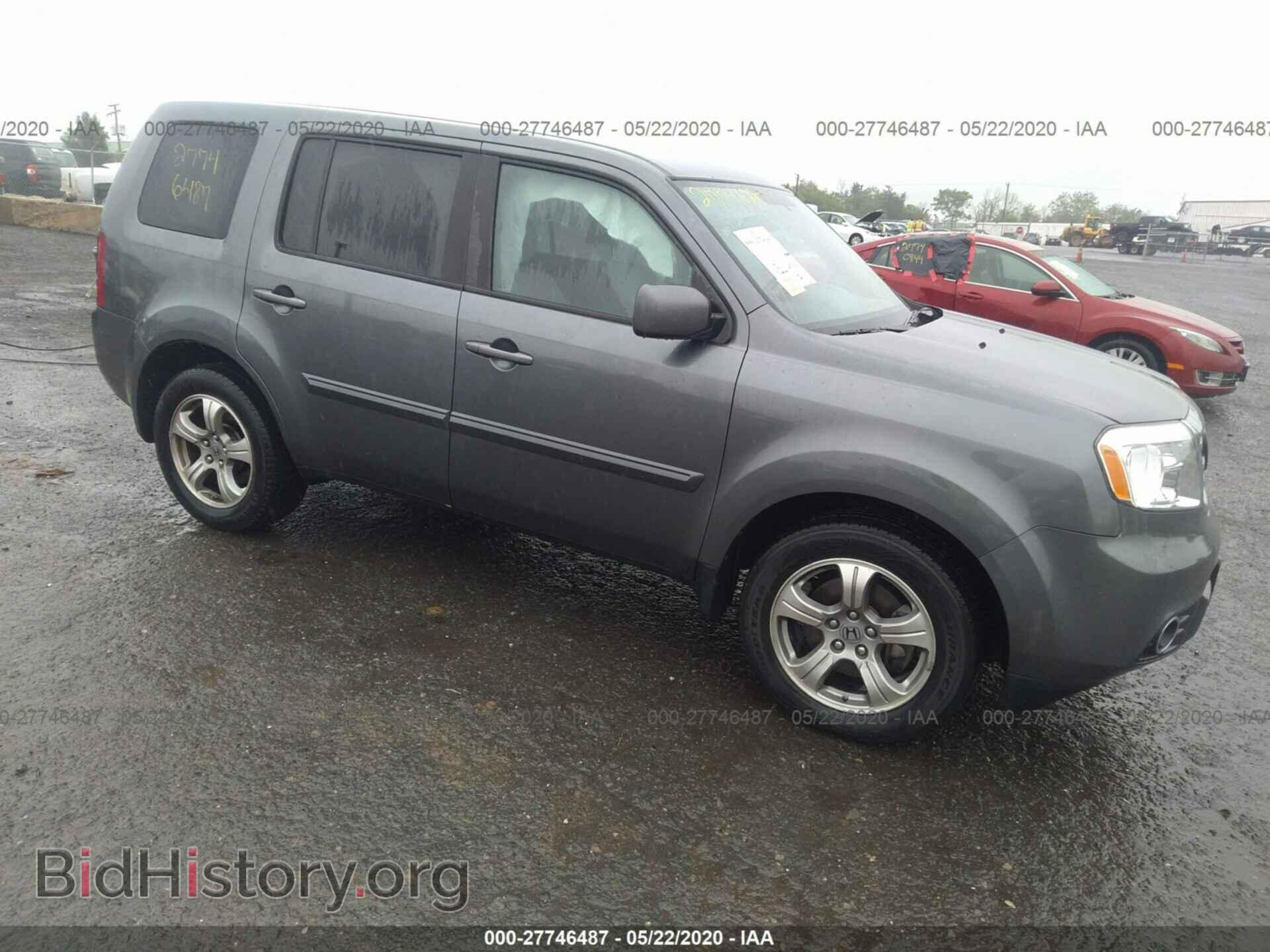 Фотография 5FNYF4H41DB015758 - HONDA PILOT 2013