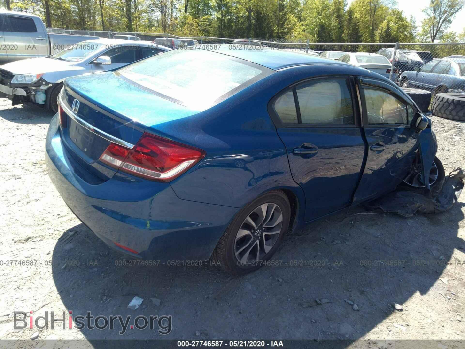 2014 HONDA CIVIC - VIN: 19XFB2F82EE205640 - Фото 4