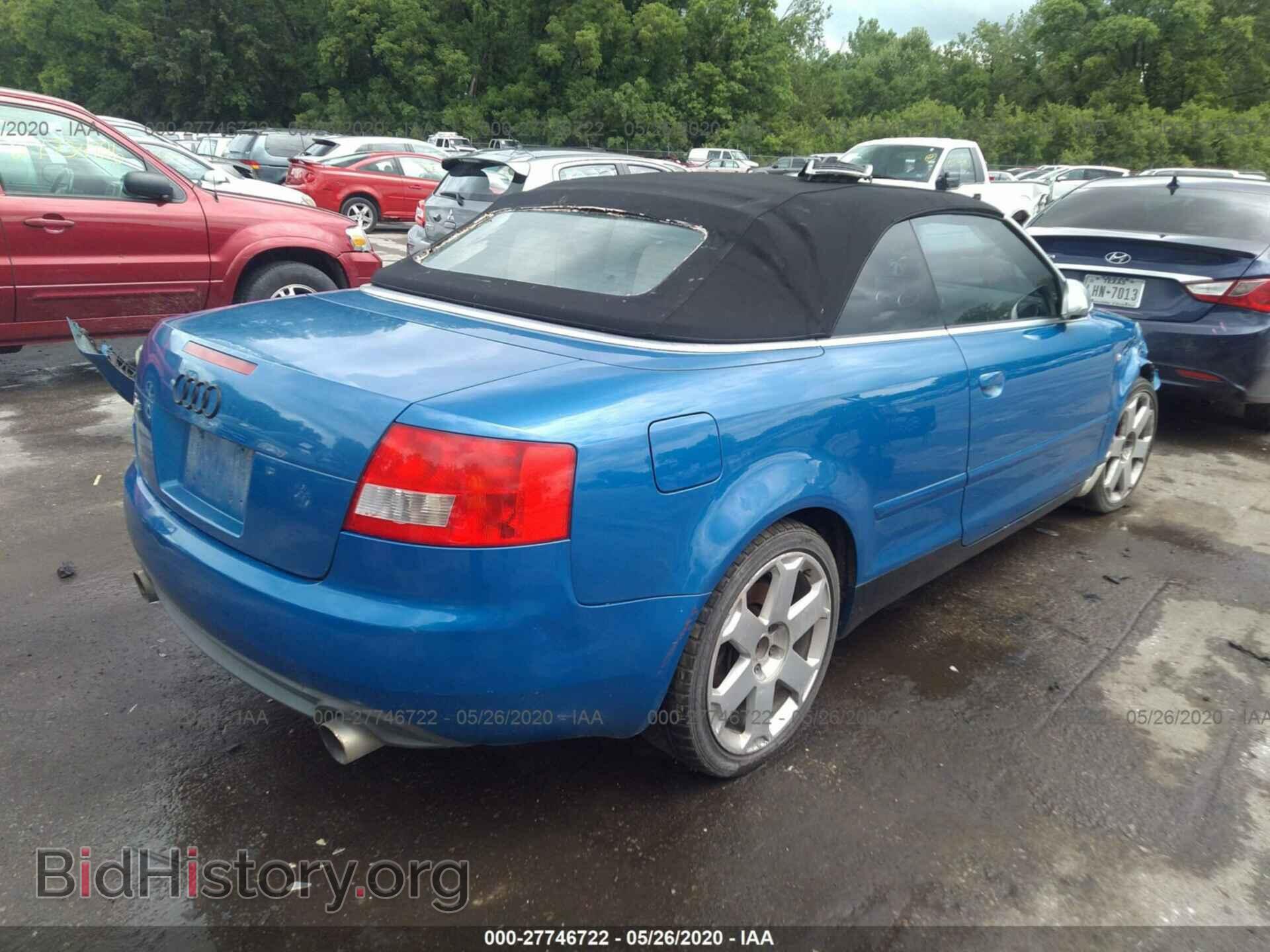 2005 AUDI S4 - VIN: WUARL48H05K901822 - Фото 4