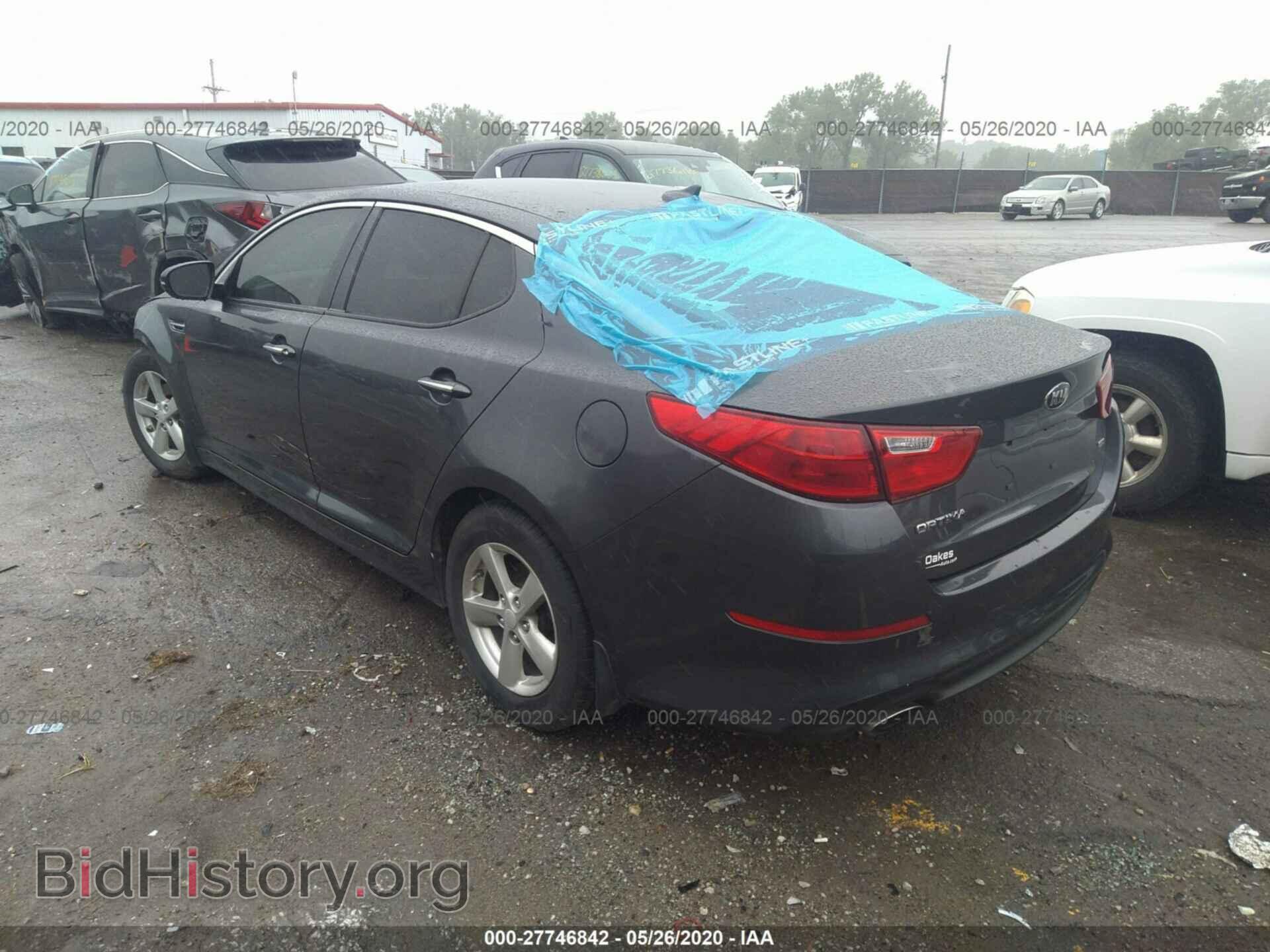2015 KIA OPTIMA - VIN: KNAGM4A74F5627301 - Фото 3