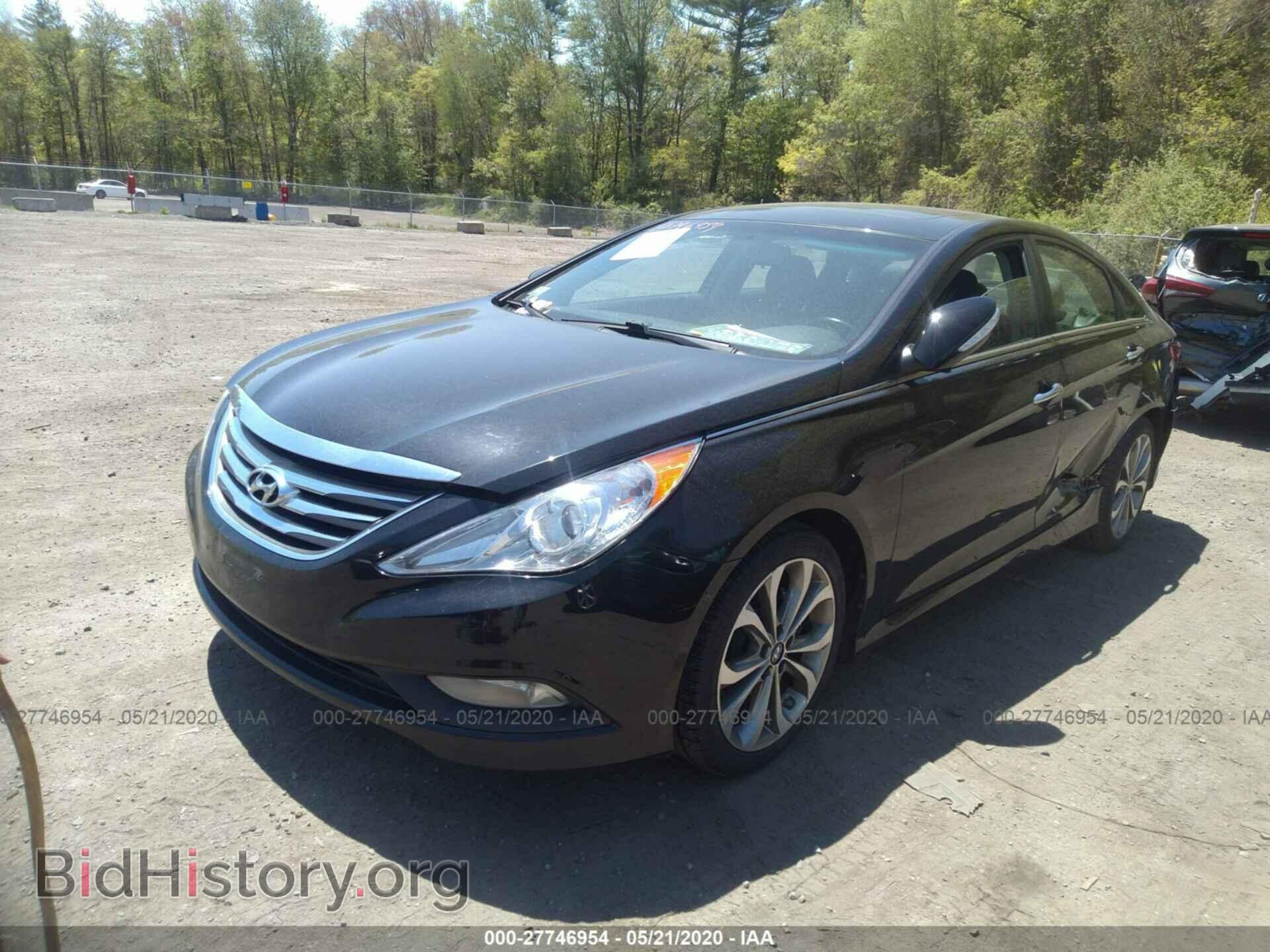 2014 HYUNDAI SONATA - VIN: 5NPEC4AC7EH837271 - Фото 2