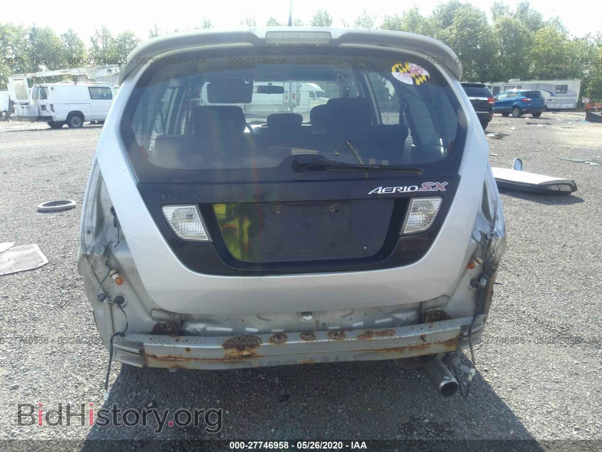 2003 SUZUKI AERIO - VIN: JS2RD41H935200475 - Фото 6