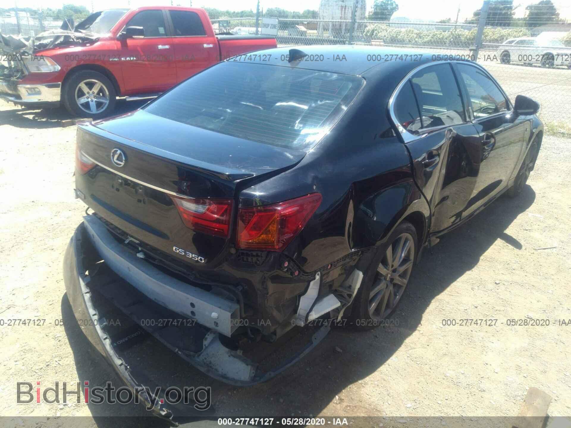 2015 LEXUS GS - VIN: JTHBE1BLXFA014075 - Фото 4