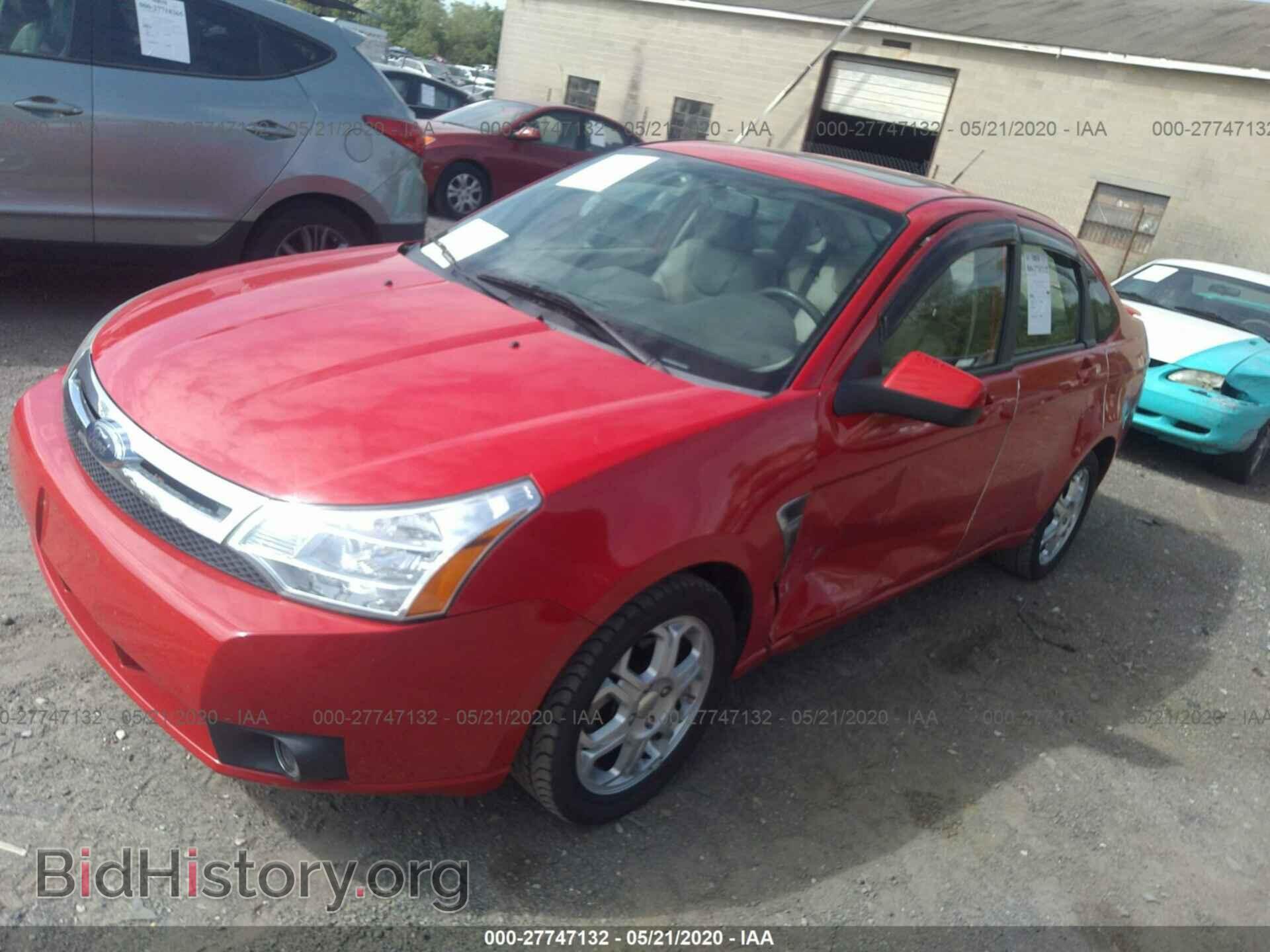 2008 FORD FOCUS - VIN: 1FAHP35N78W236275 - Фото 2