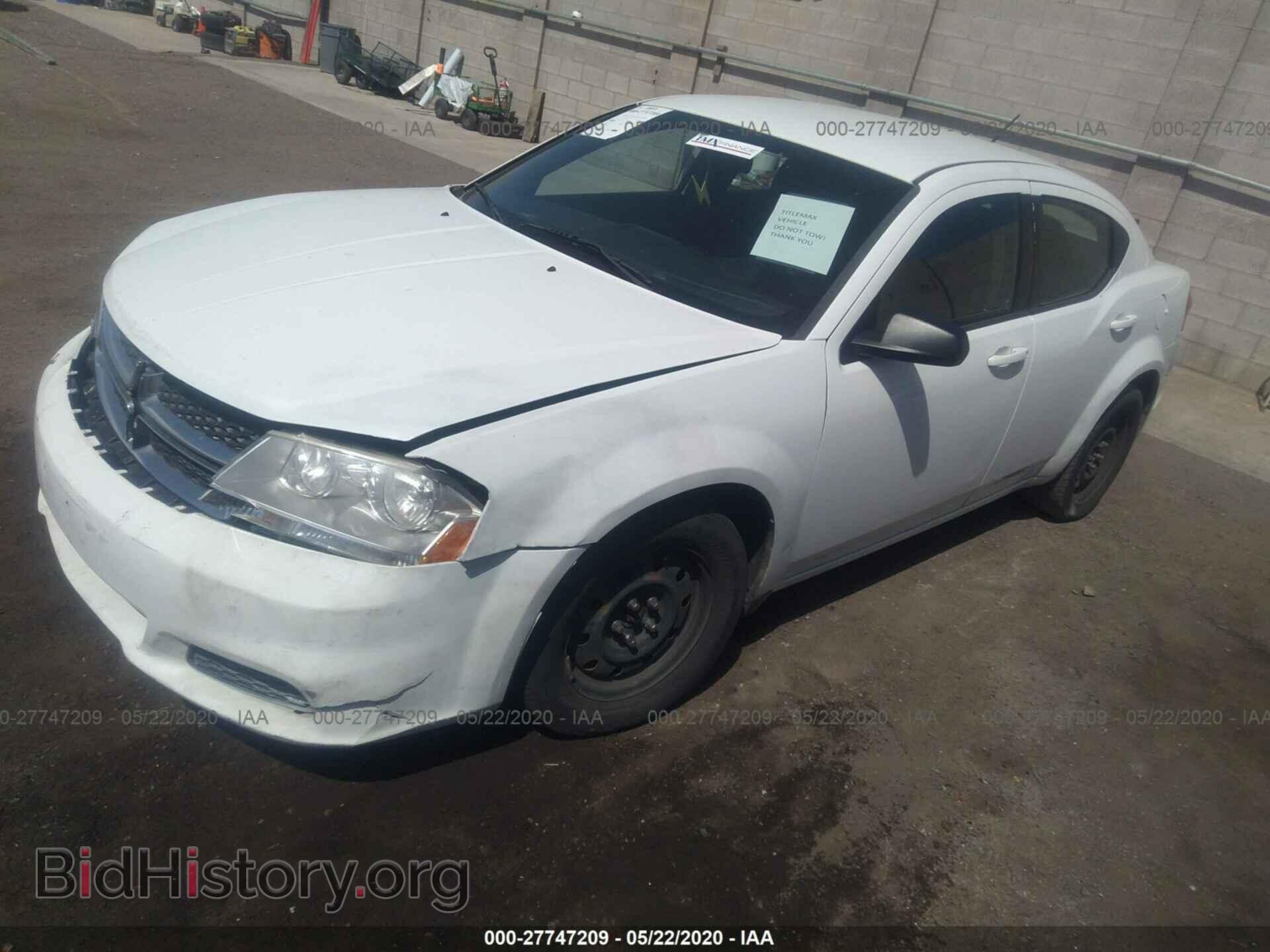 2013 DODGE AVENGER - VIN: 1C3CDZAB0DN567232 - Photo 2
