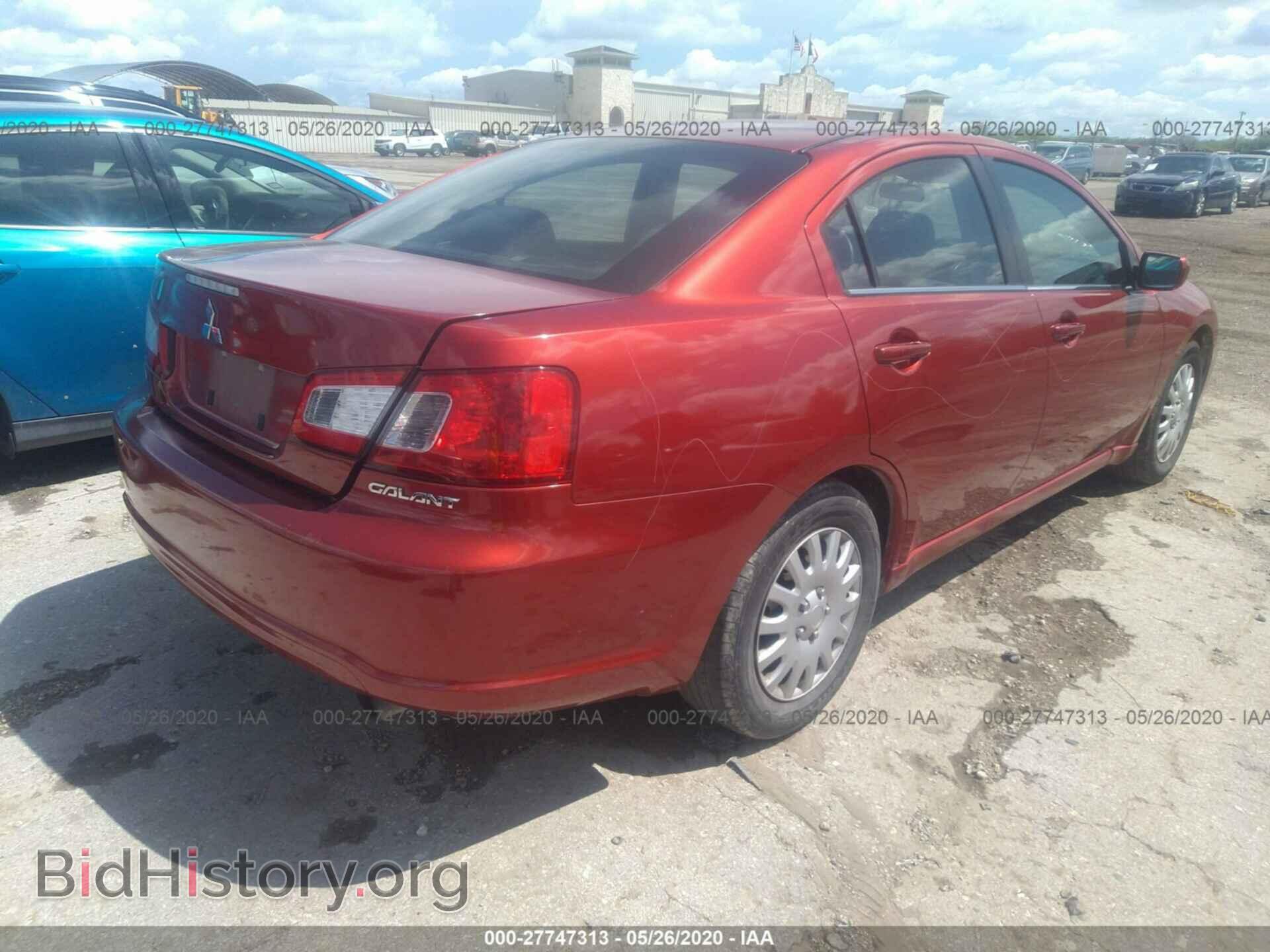 2012 MITSUBISHI GALANT - VIN: 4A32B3FF8CE022462 - Фото 4