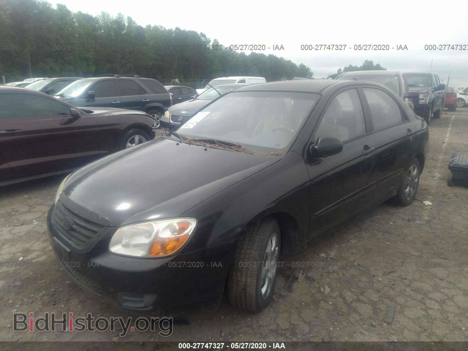 2007 KIA SPECTRA - VIN: KNAFE121875401071 - Фото 2