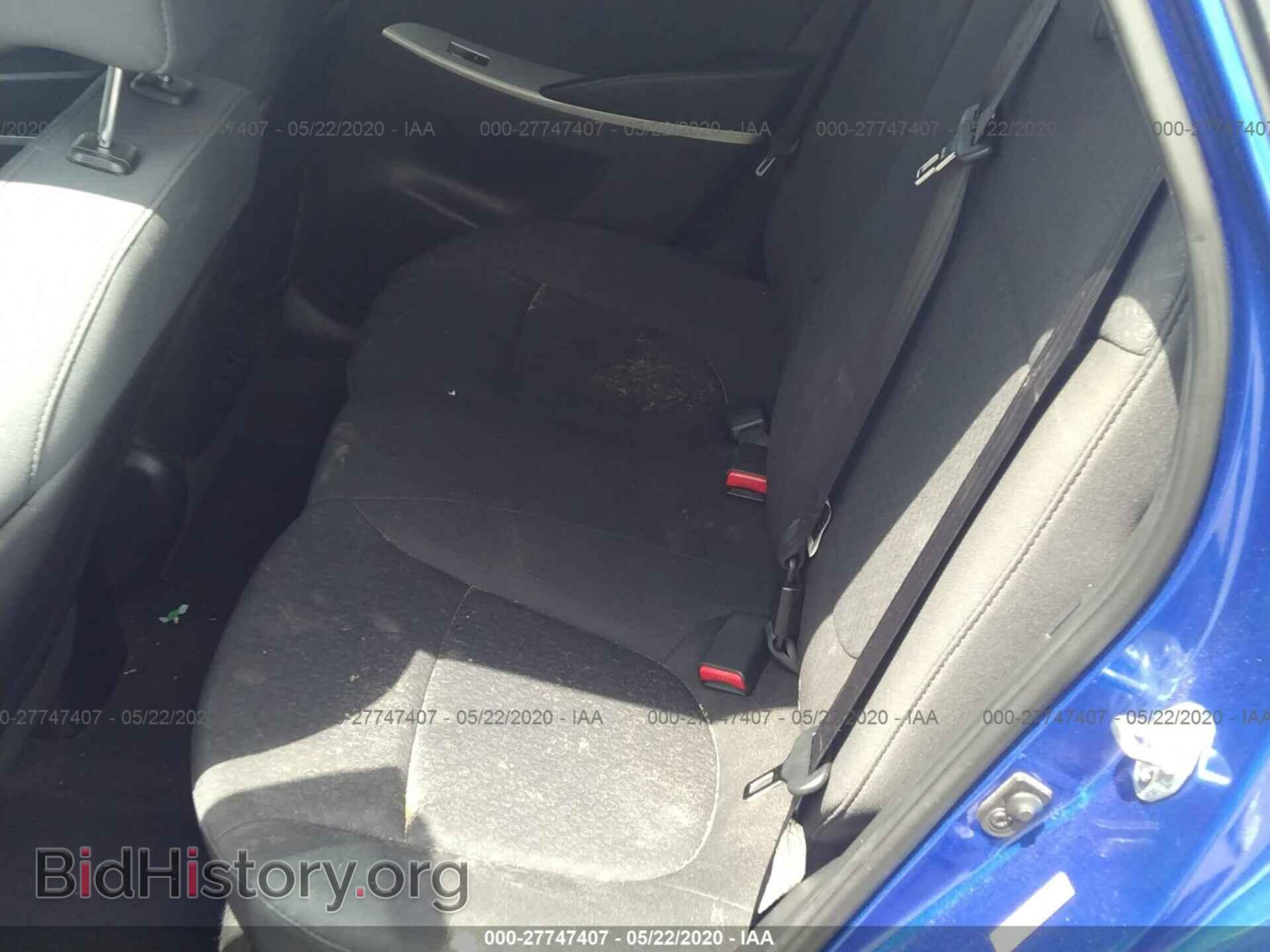 2013 HYUNDAI ACCENT - VIN: KMHCU5AE7DU073398 - Фото 8
