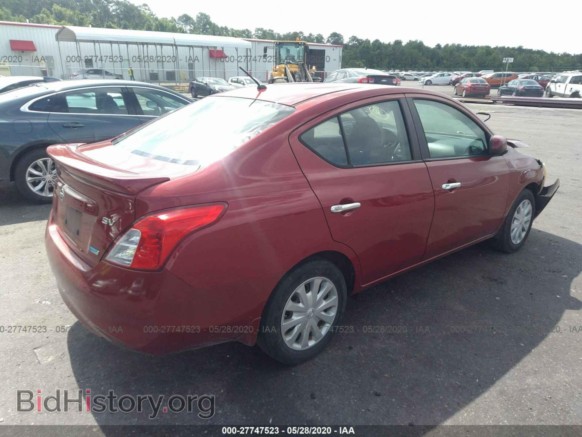 2013 NISSAN VERSA - VIN: 3N1CN7AP1DL874310 - Фото 4