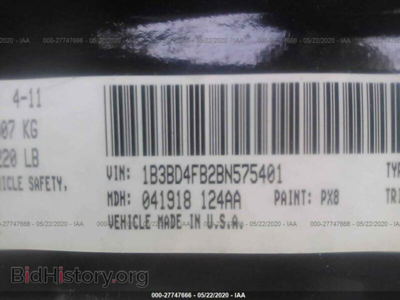 2011 Dodge AVENGER (VIN 1B3BD4FB2BN575401) — photo 9 of 11